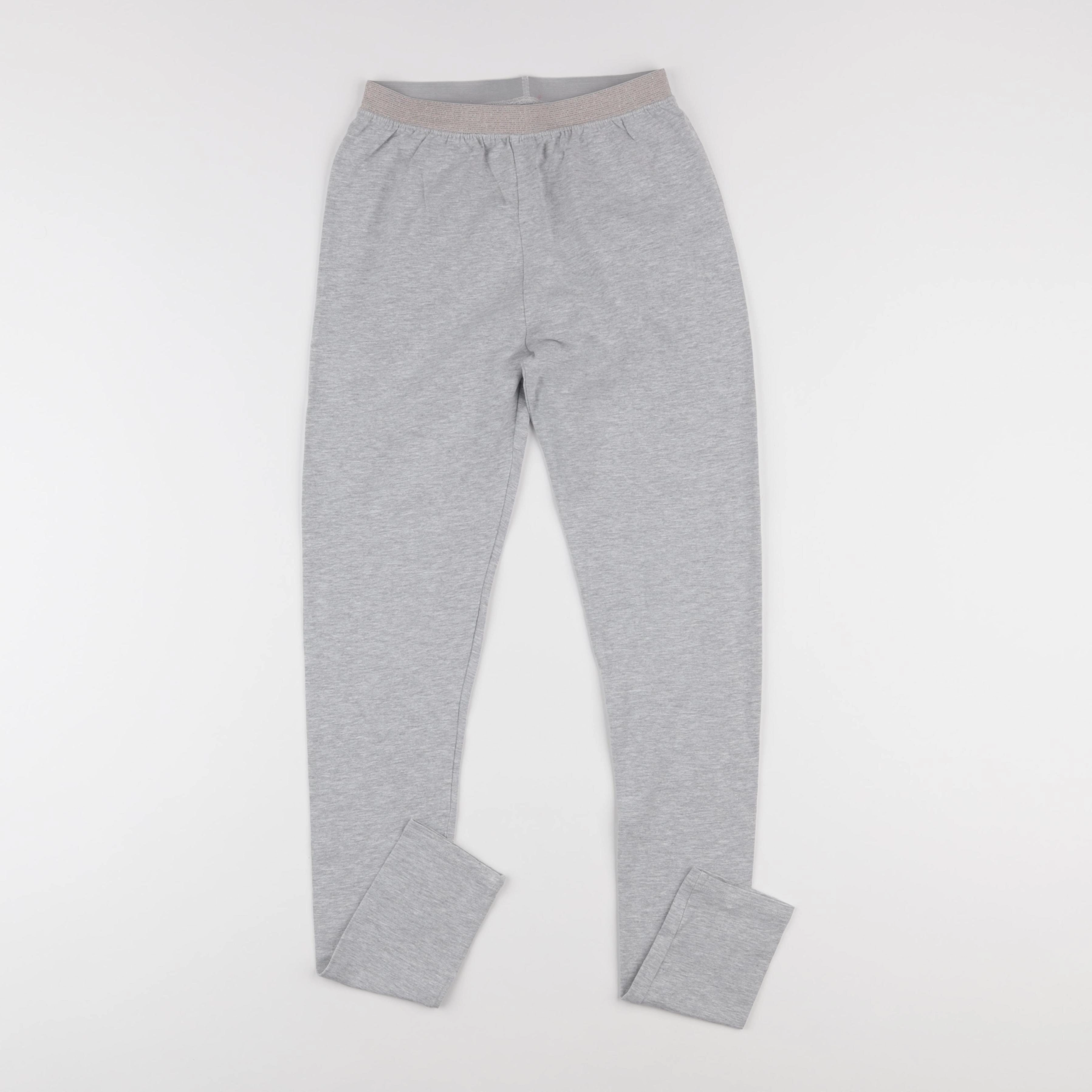 Vertbaudet - legging gris - 14 ans