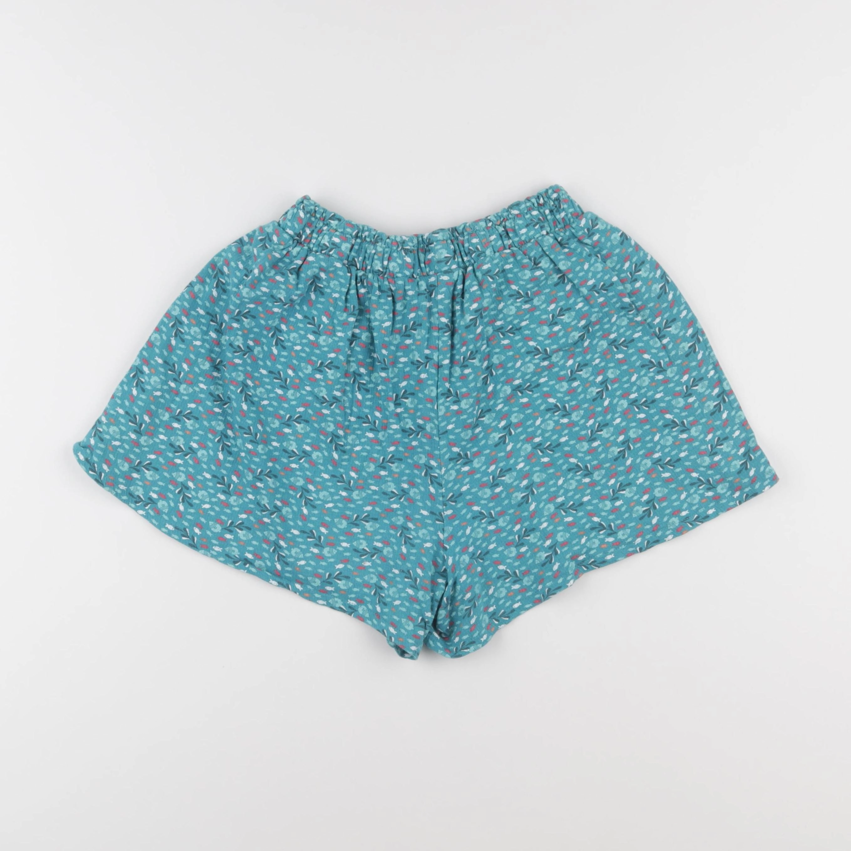 Okaidi - short bleu - 14 ans