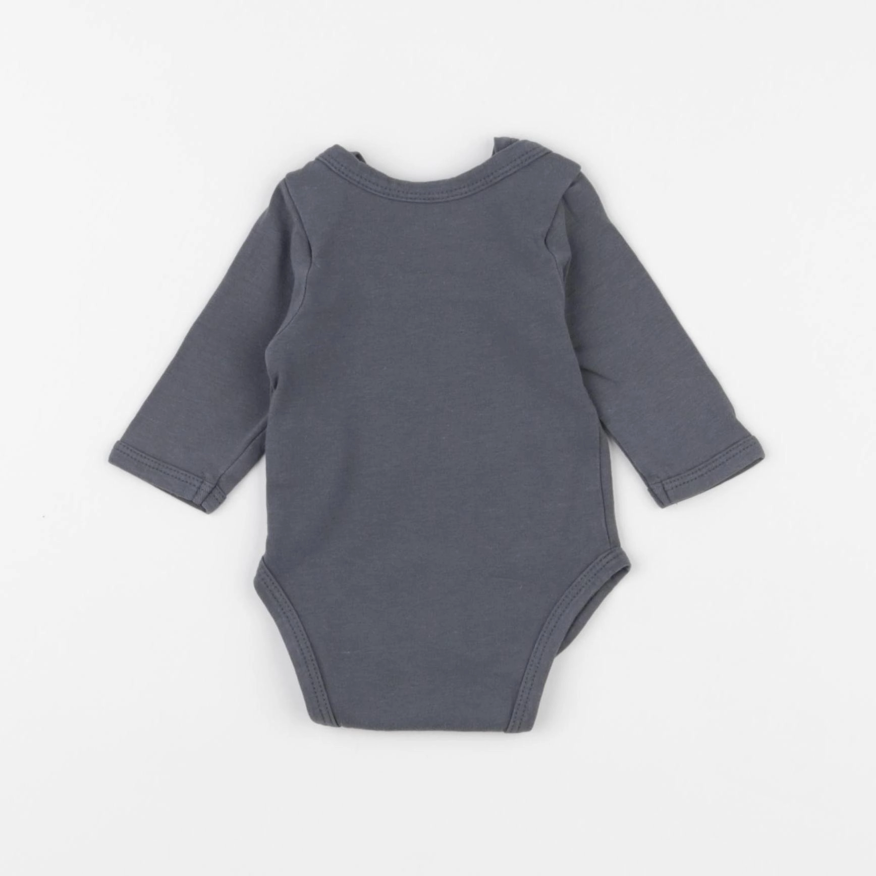 Vertbaudet - body gris - 1 mois