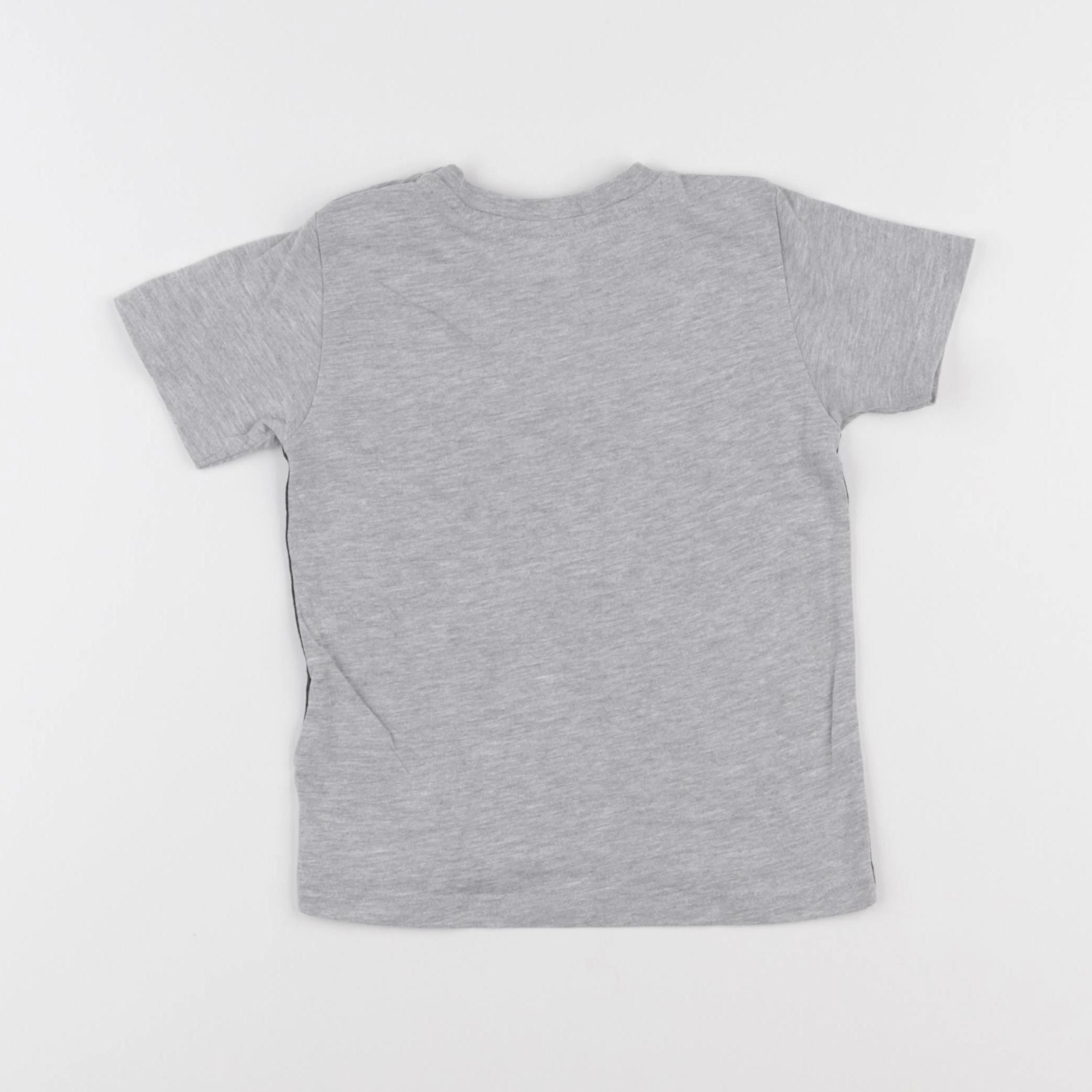 Vertbaudet - tee-shirt bleu, gris - 2 ans