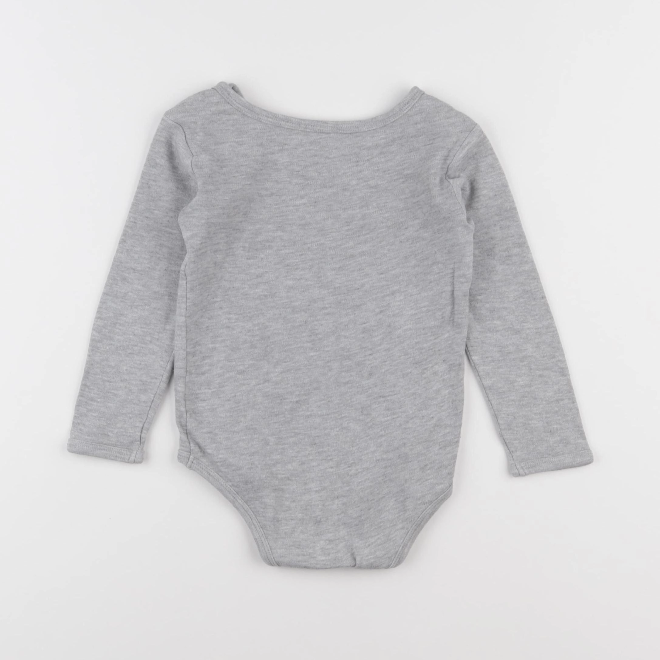 Vertbaudet - body gris - 24 mois