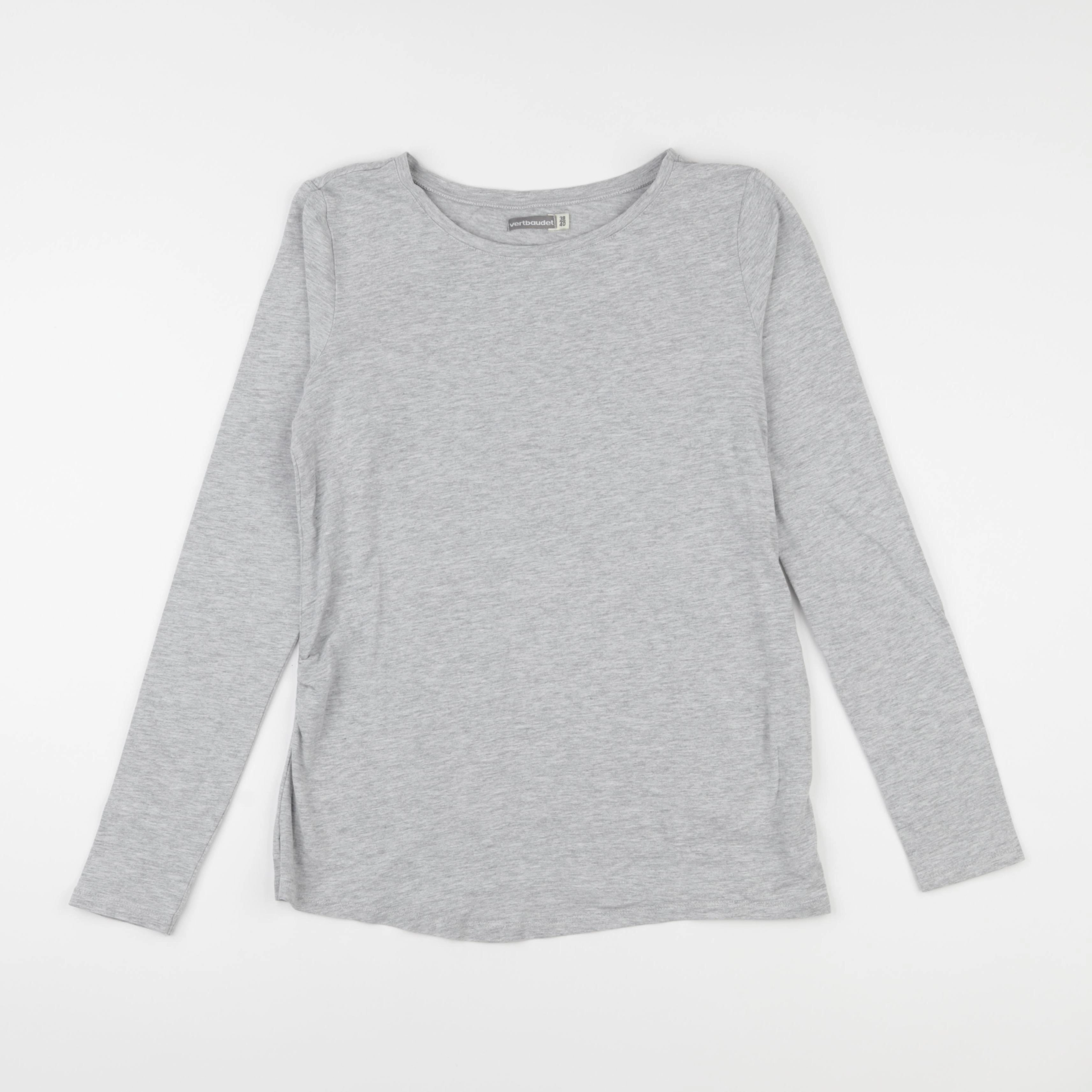 Vertbaudet - tee-shirt grossesse gris - 38 à 40
