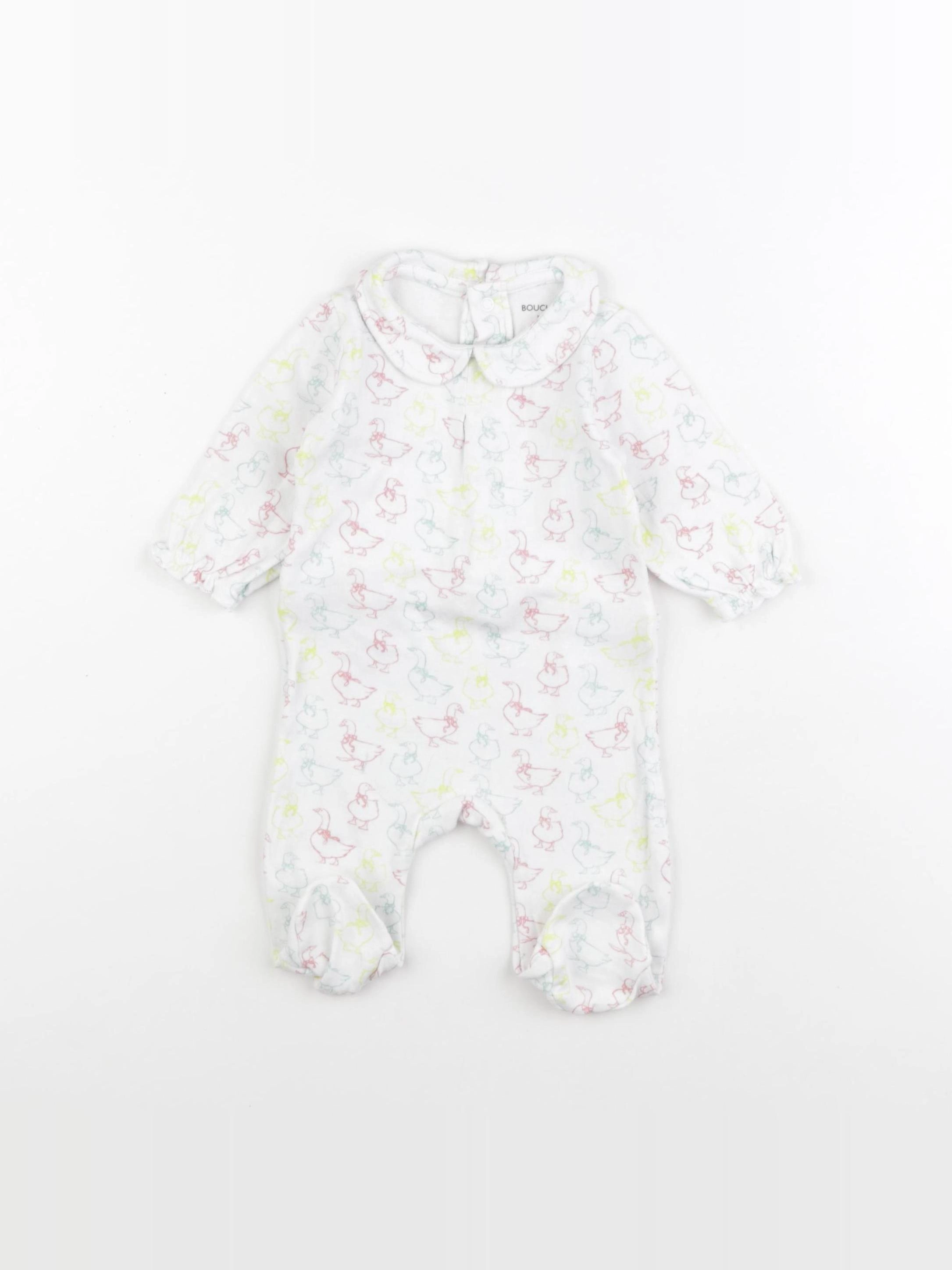 Bouchara - pyjama coton multicolore - 3 mois