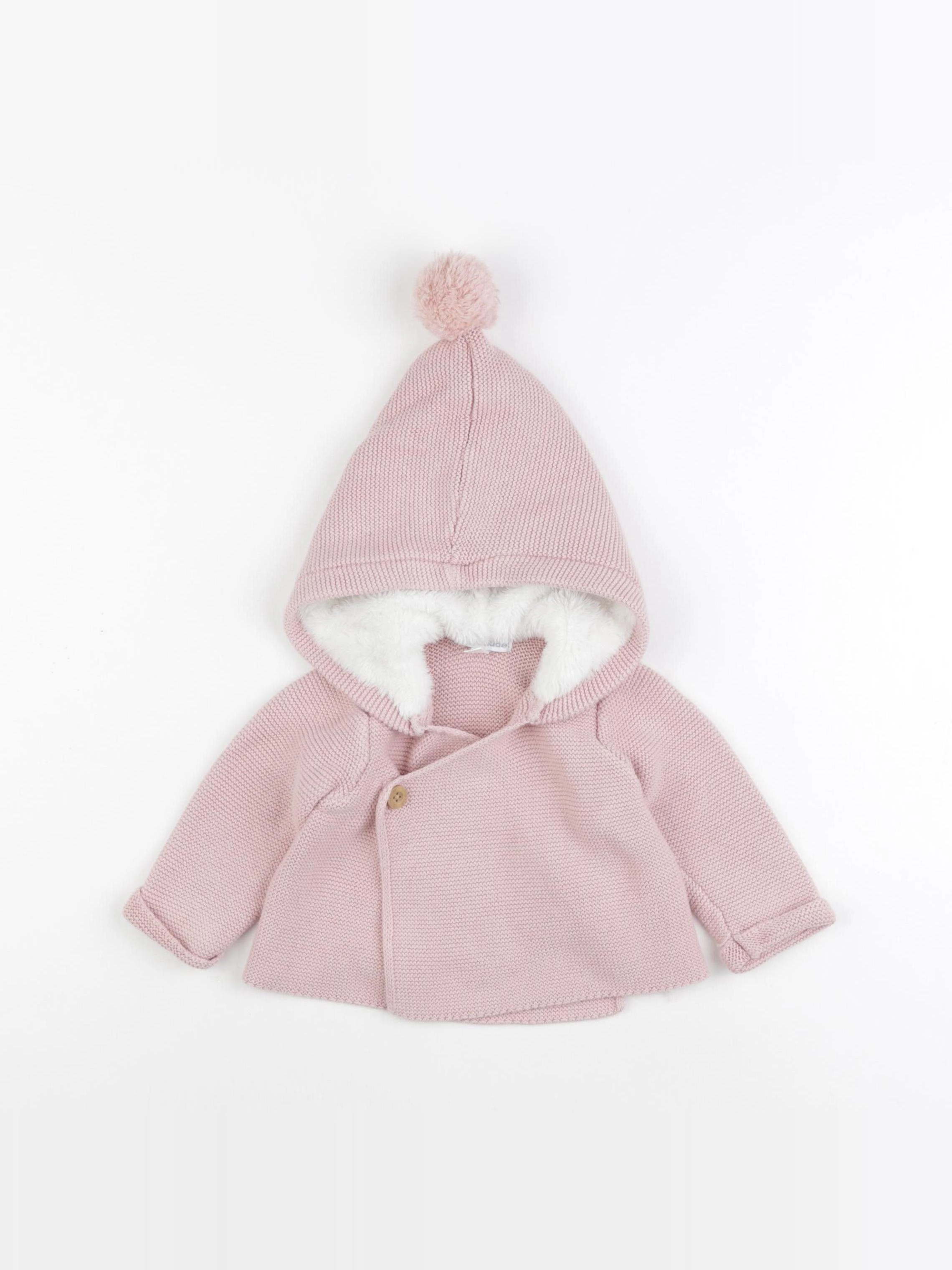 Vertbaudet - veste rose - 6 mois