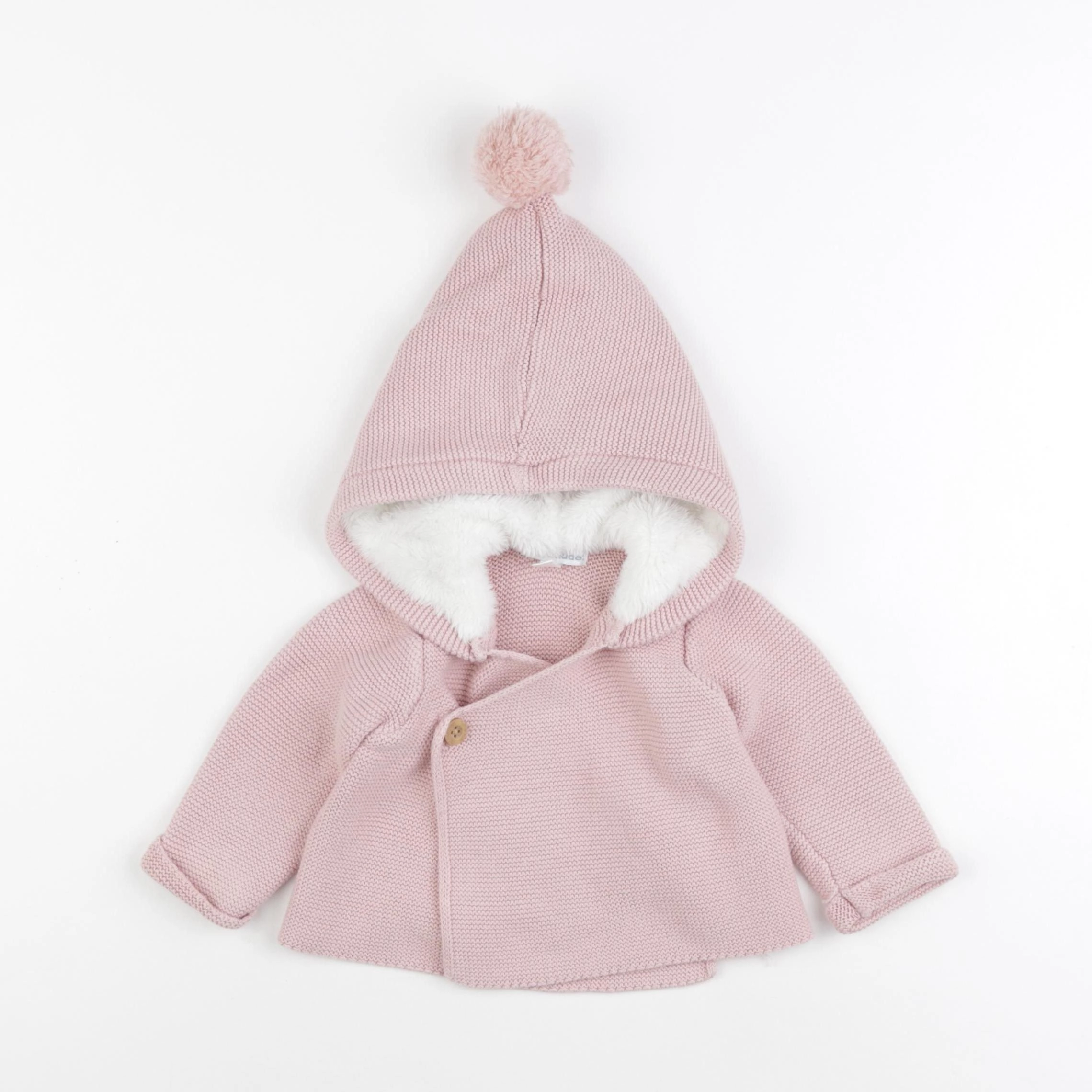 Vertbaudet - veste rose - 6 mois