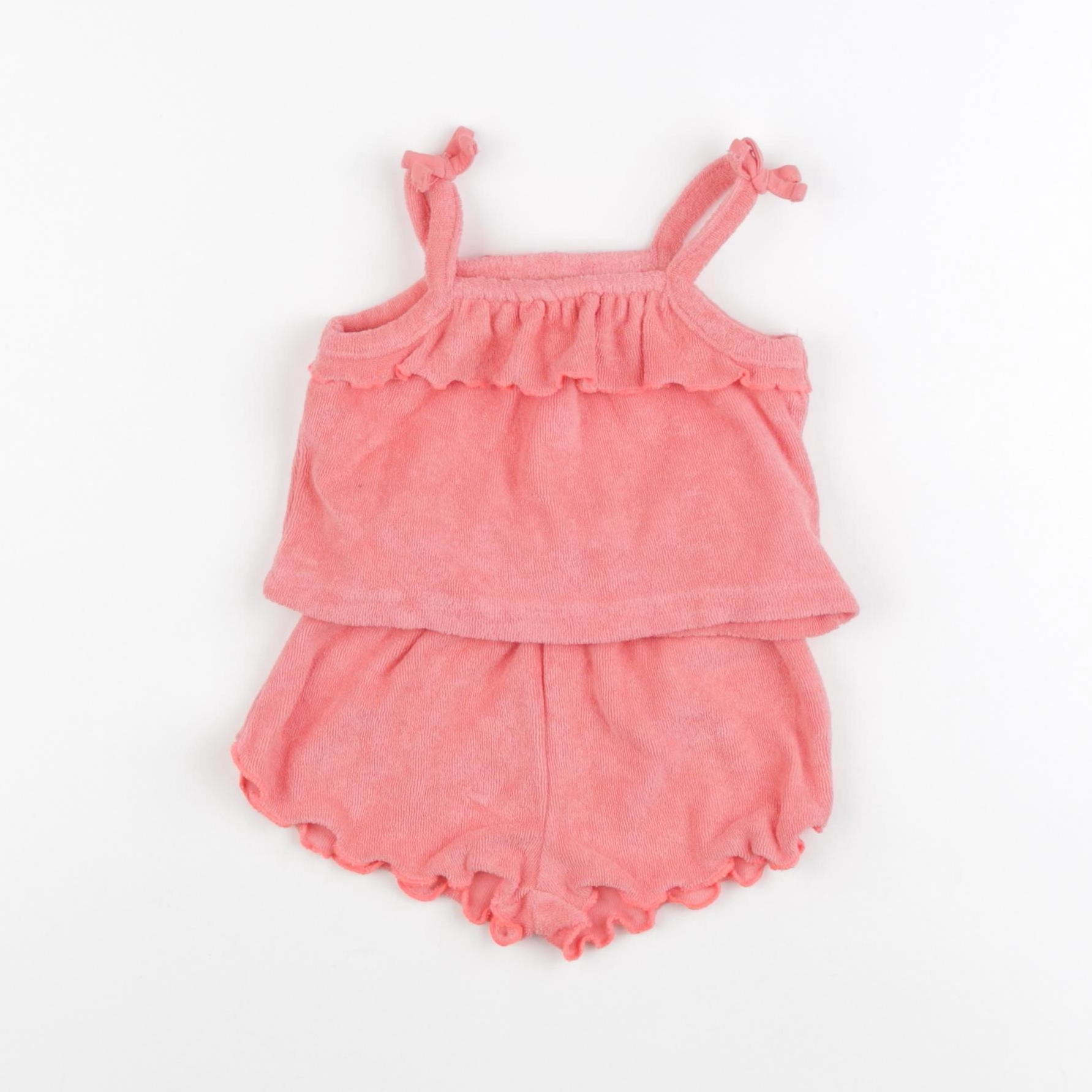 Vertbaudet - ensemble rose - 3 mois