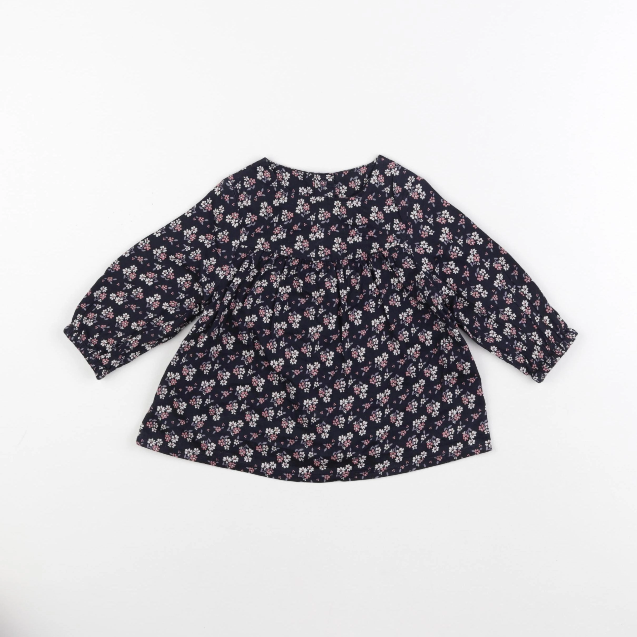 Tape à l'oeil - blouse noir - 9 mois