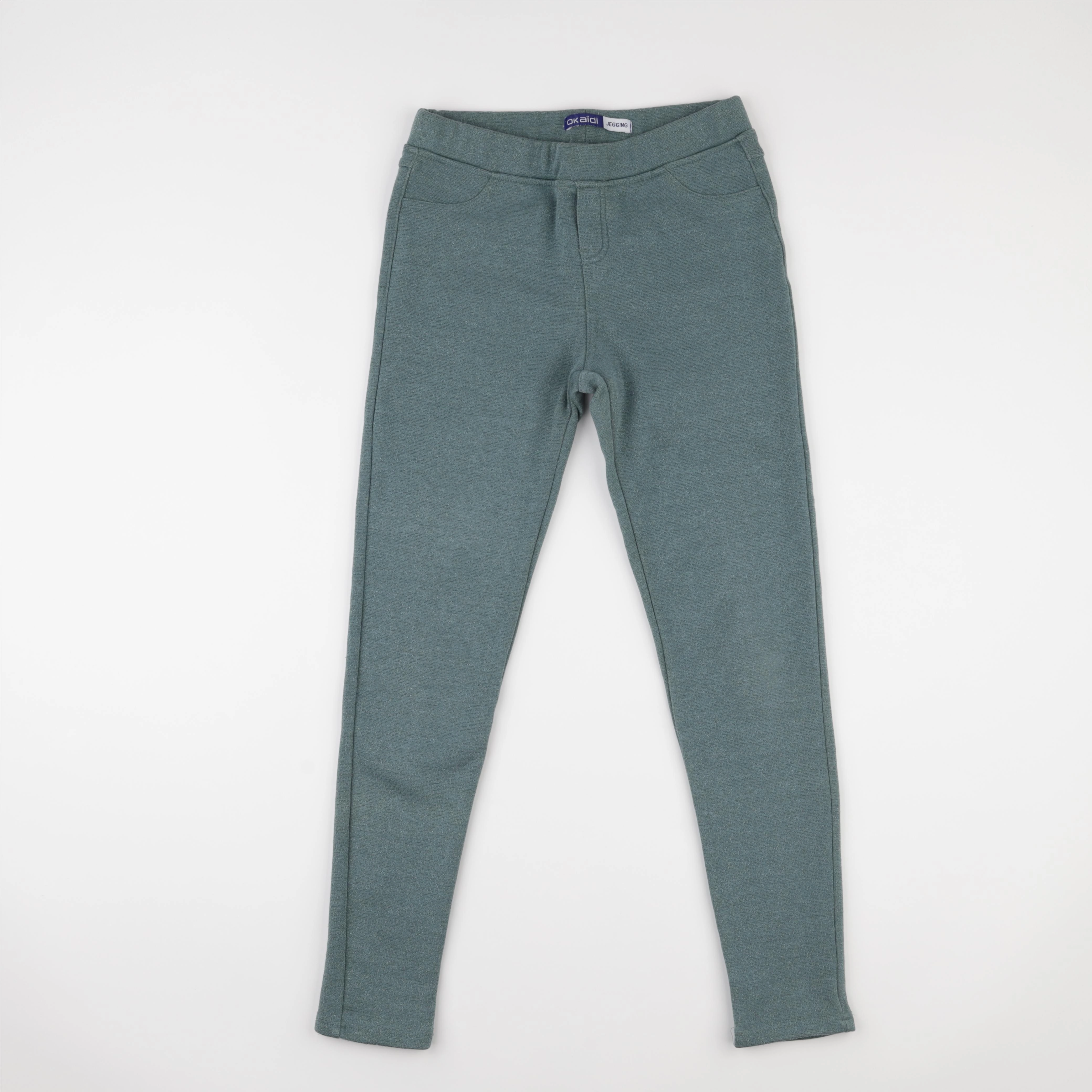 Okaidi - jegging vert - 14 ans