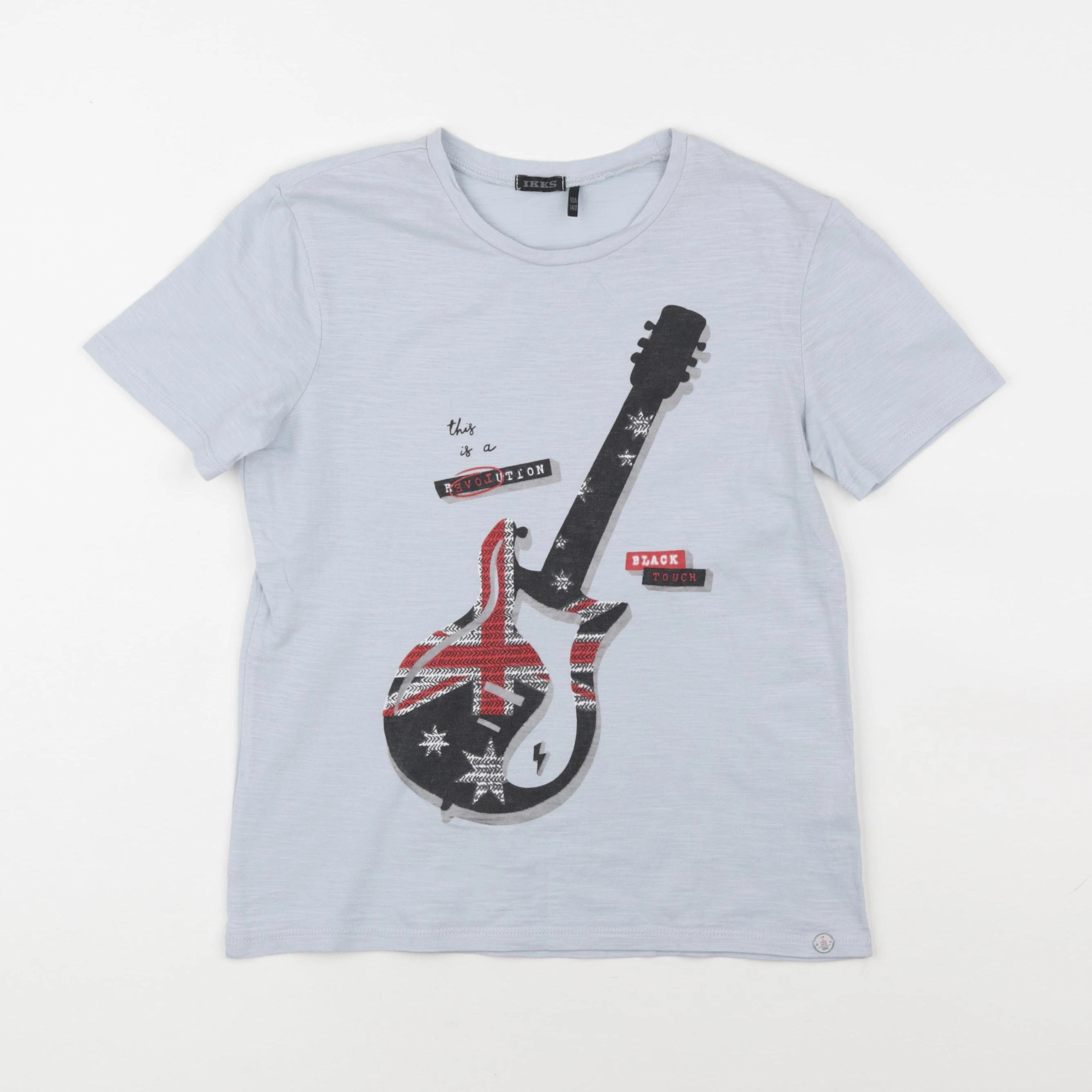 IKKS - tee-shirt bleu - 10 ans