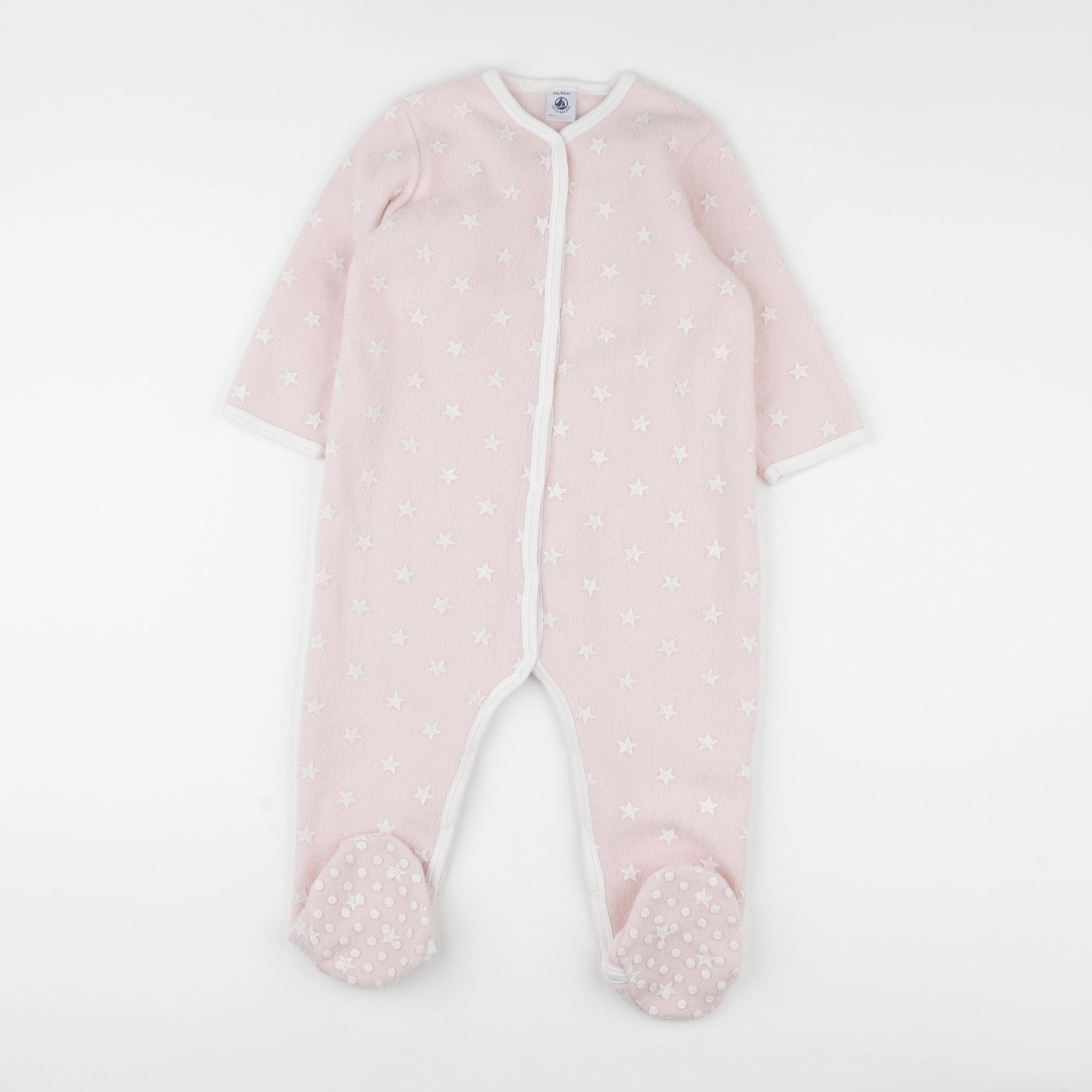 Petit Bateau - sur-pyjama rose - 24 mois