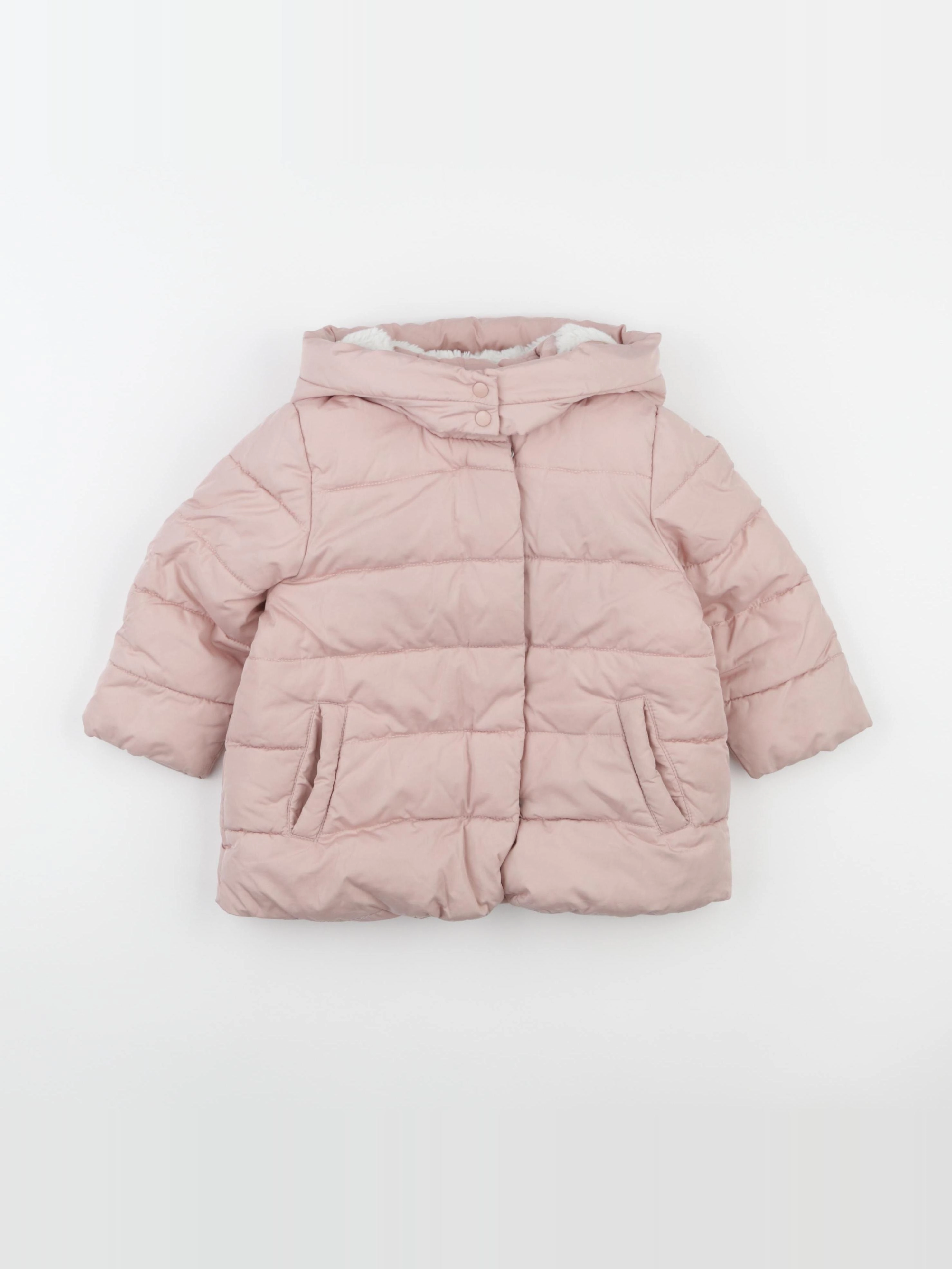 Boutchou - doudoune rose - 24 mois