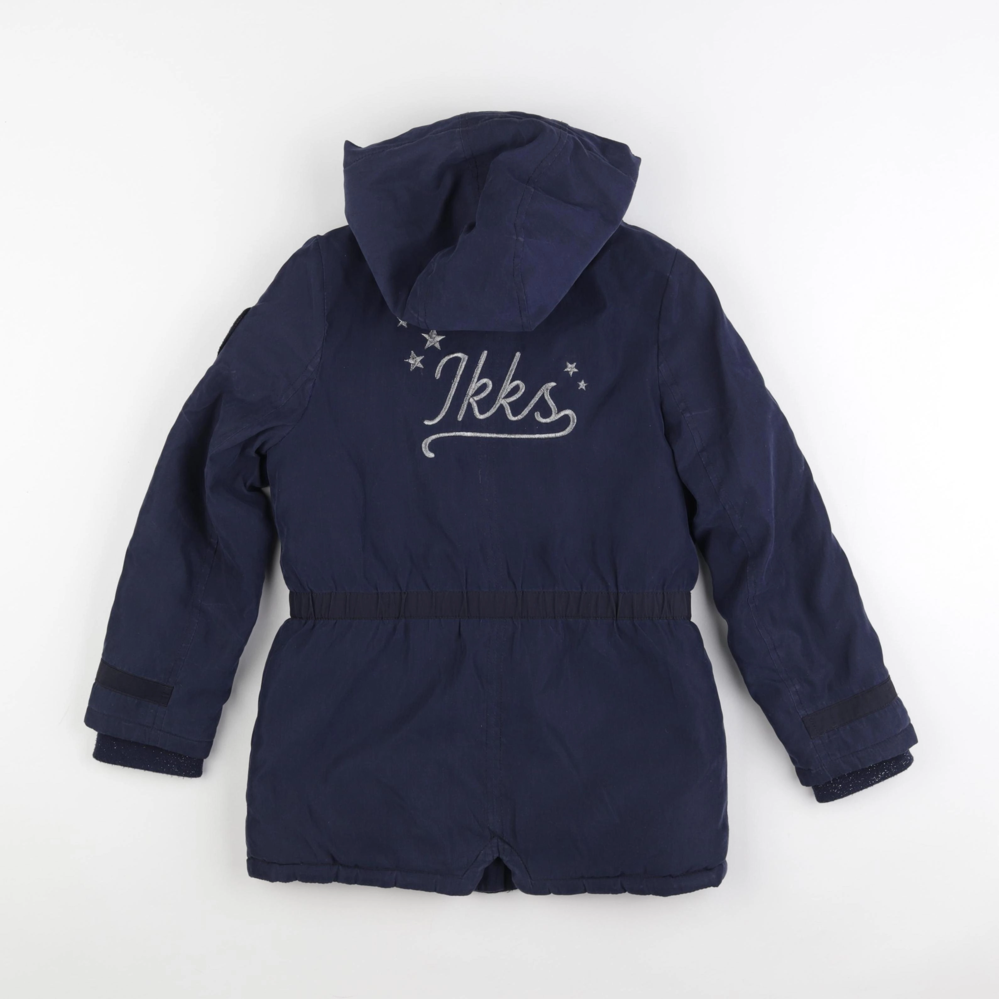 IKKS - manteau bleu - 8 ans