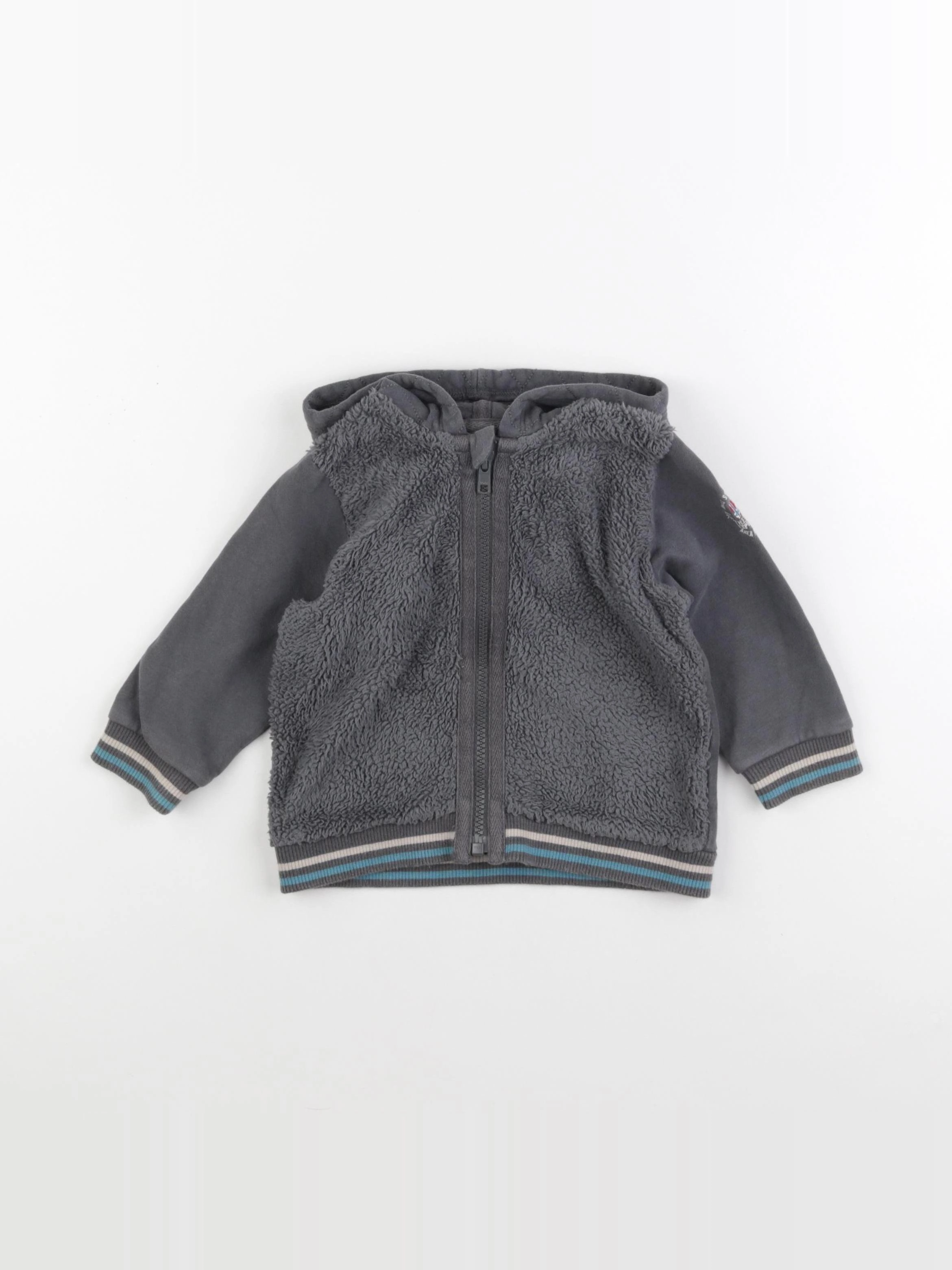 IKKS - sweat gris - 18 mois
