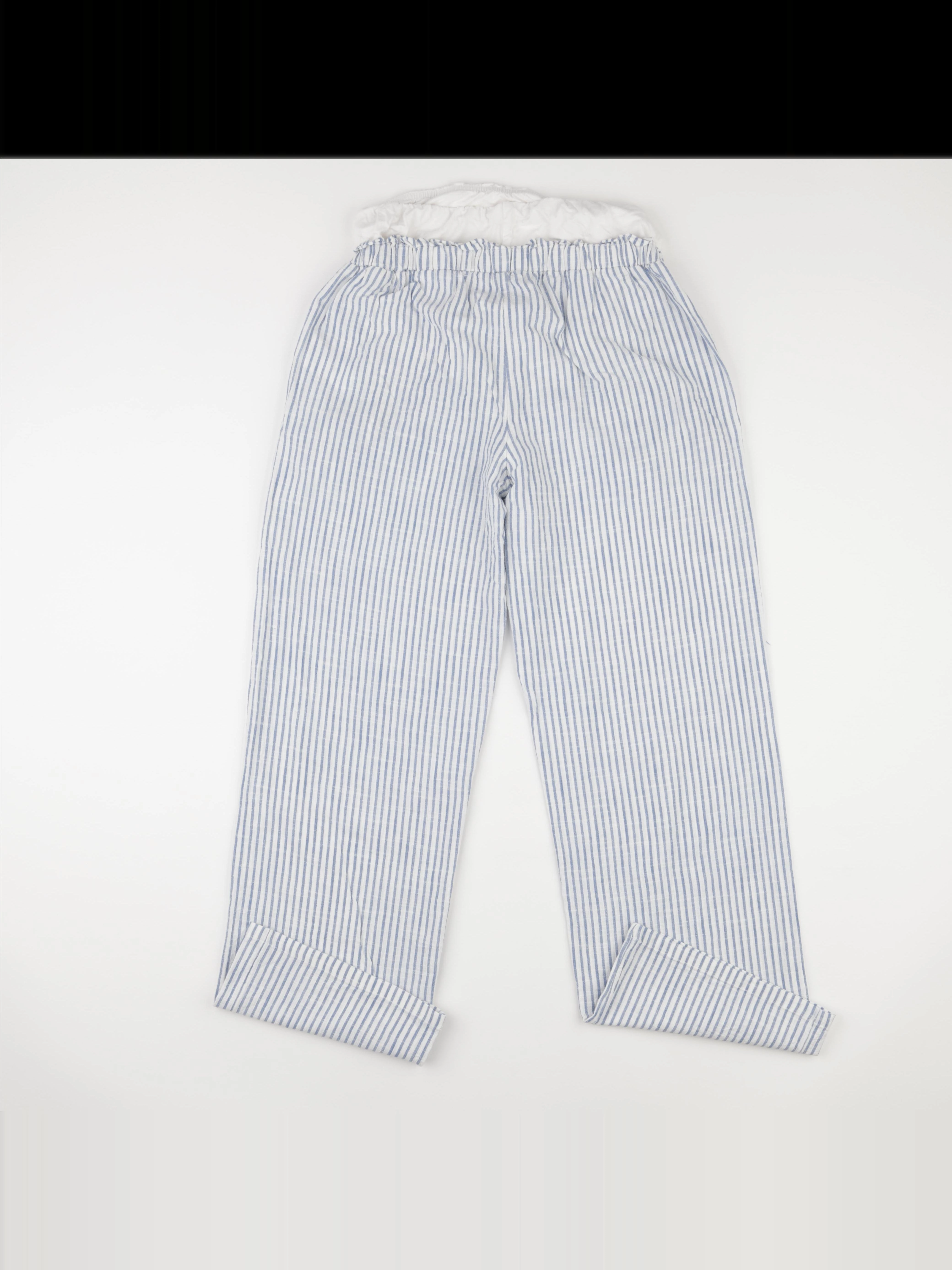Vertbaudet - pantalon grossesse blanc, bleu - 40
