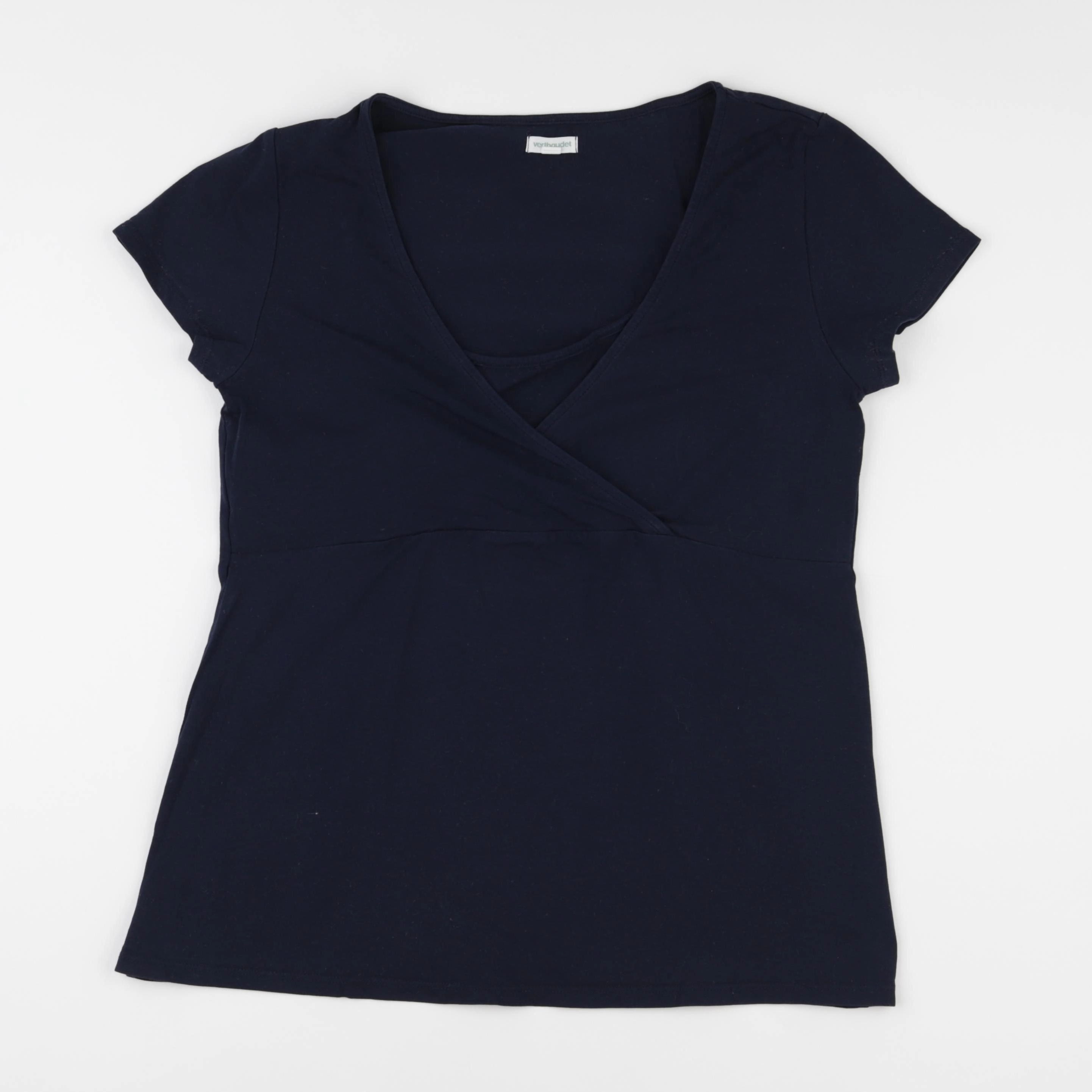 Vertbaudet - tee-shirt grossesse, allaitement bleu - 38 à 40
