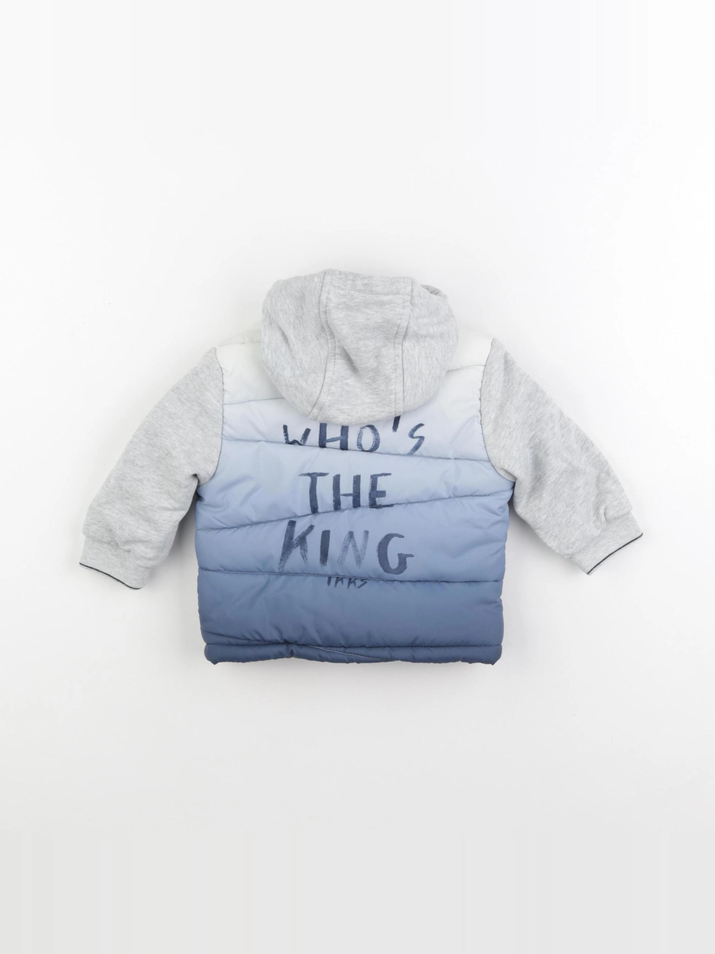 IKKS - doudoune bleu - 6 mois