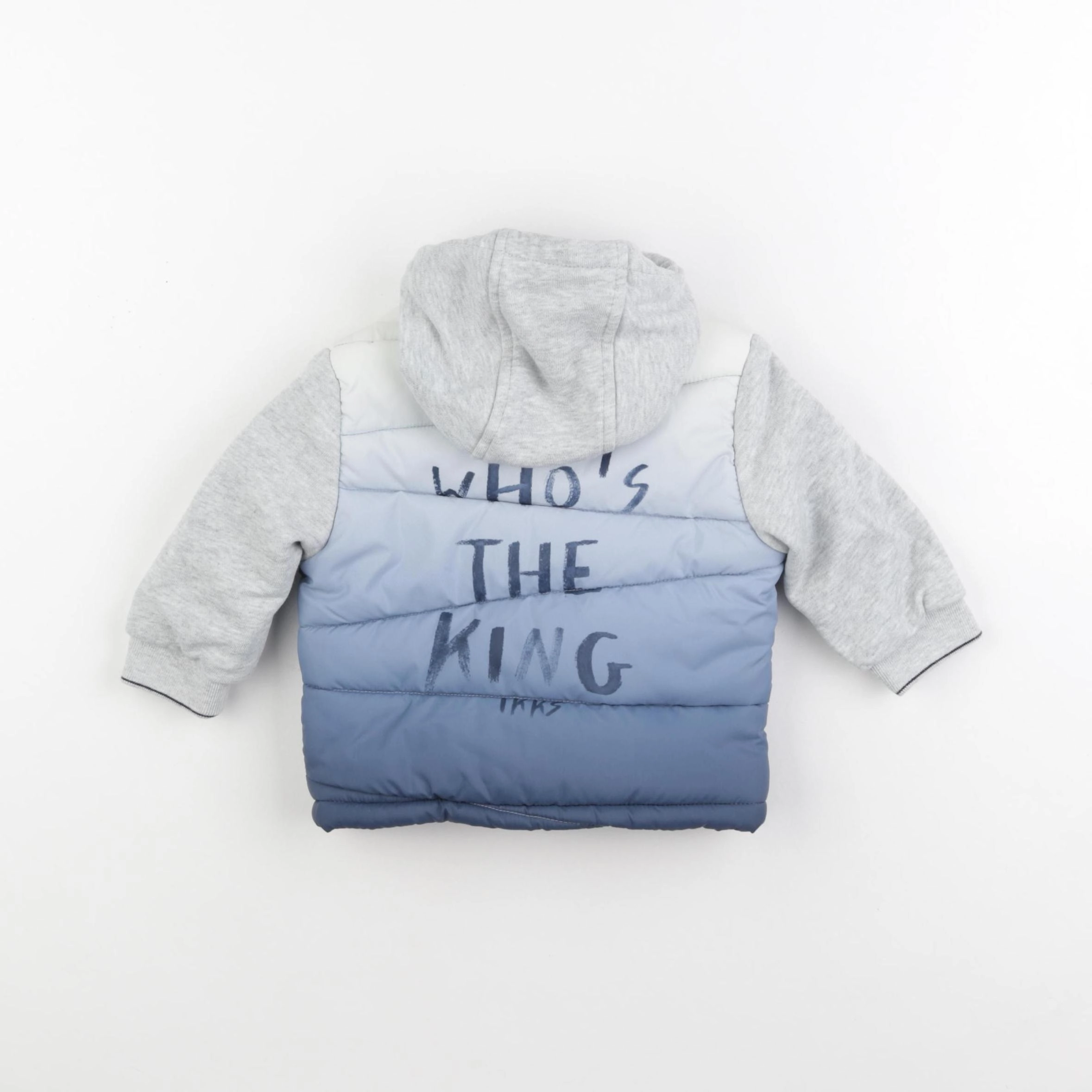 IKKS - doudoune bleu - 6 mois