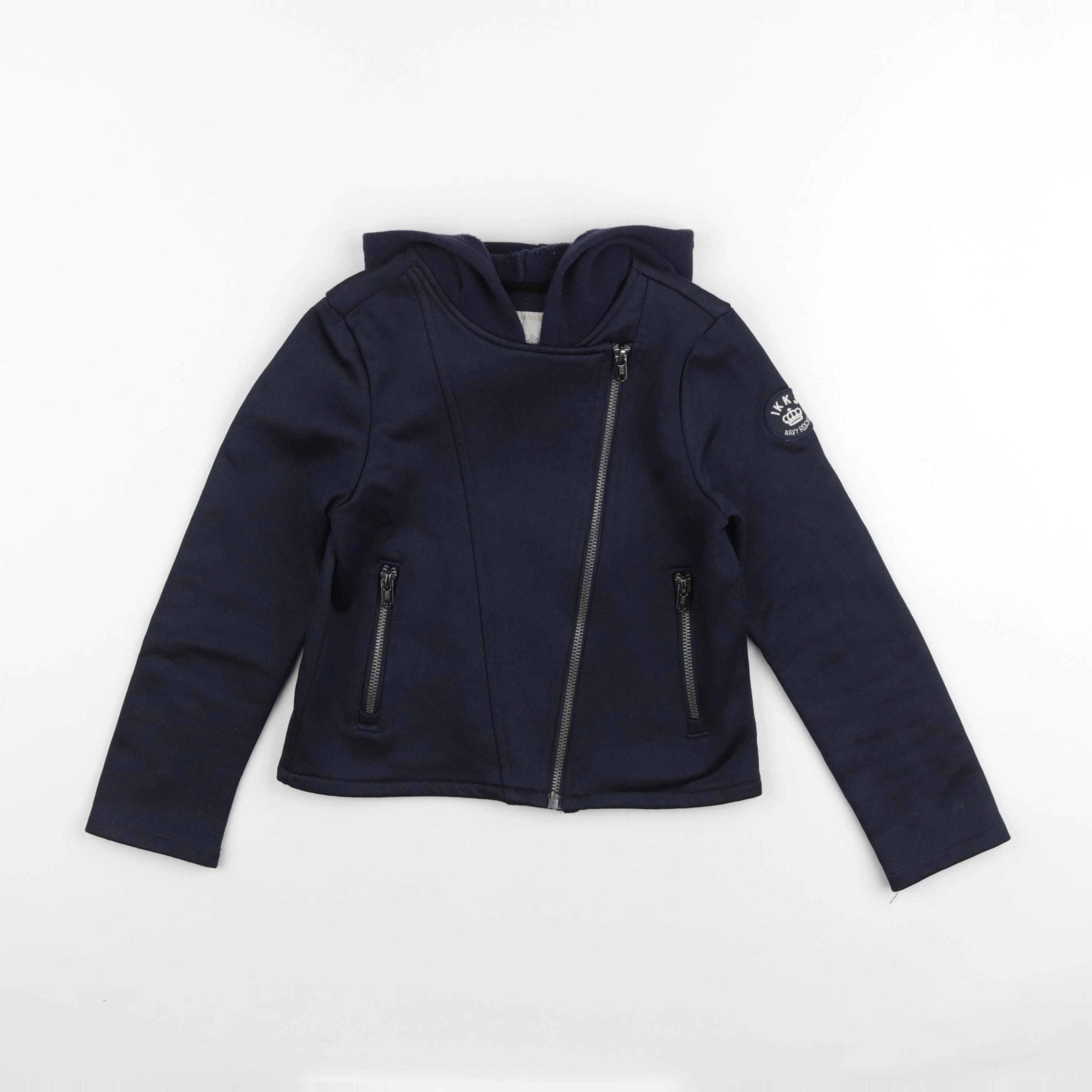 IKKS - veste bleu - 8 ans