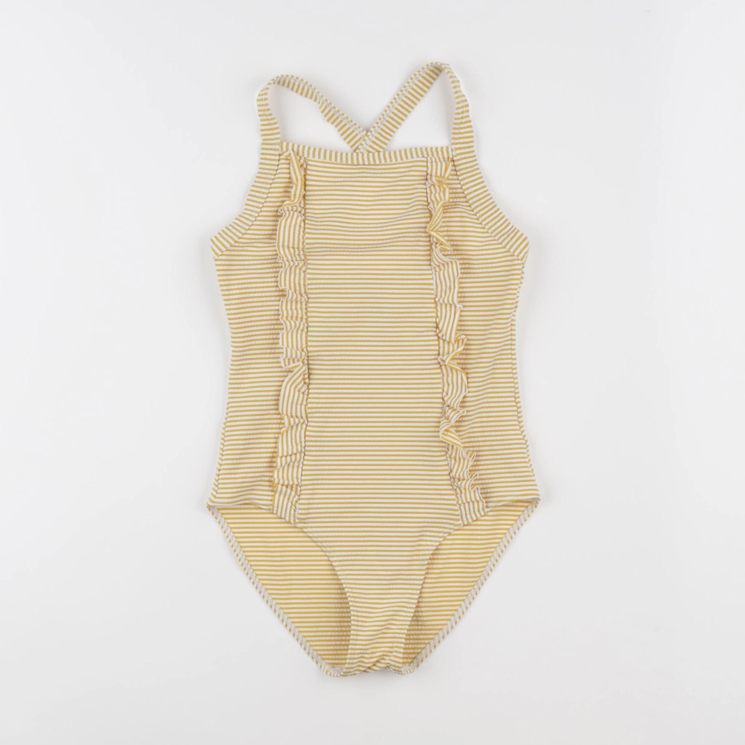 Petit Bateau - maillot de bain jaune - 8 ans