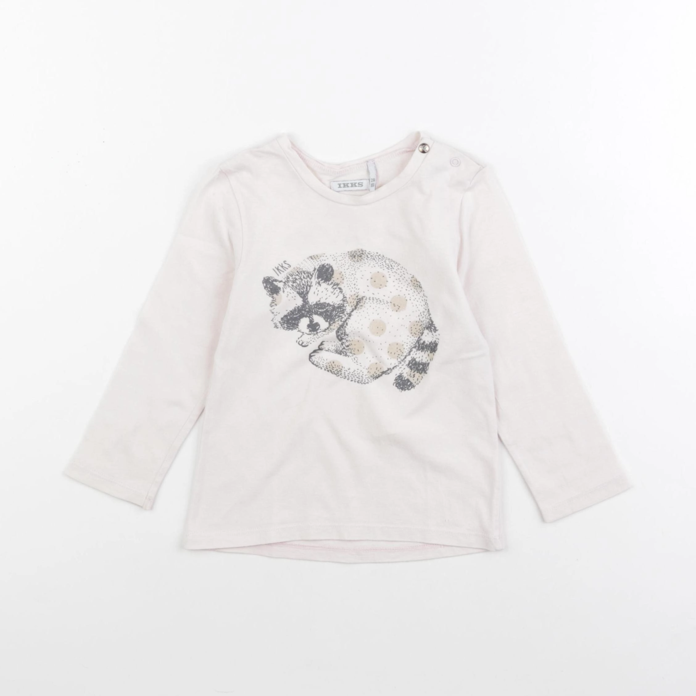 IKKS - tee-shirt rose - 2 ans