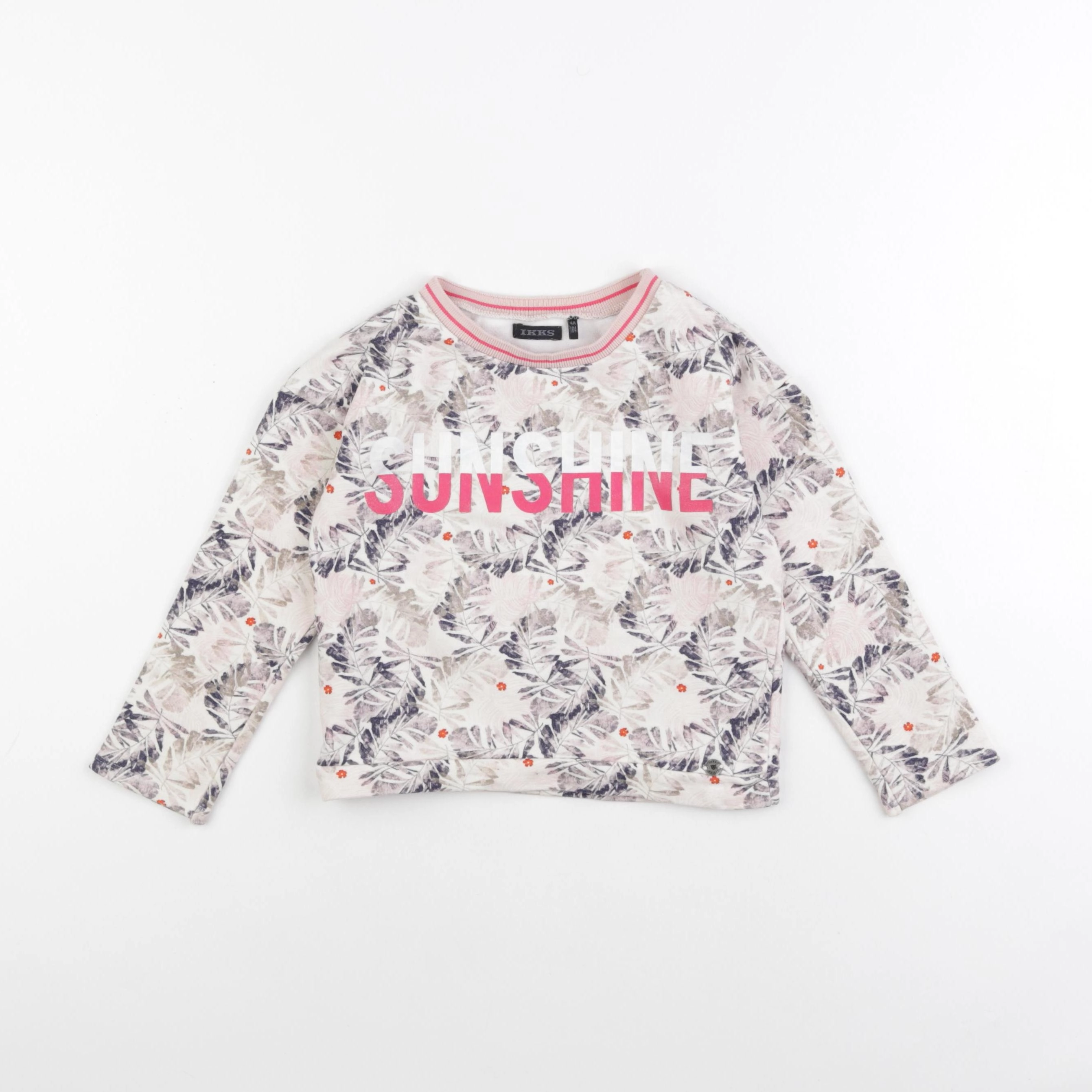 IKKS - sweat multicolore - 4 ans