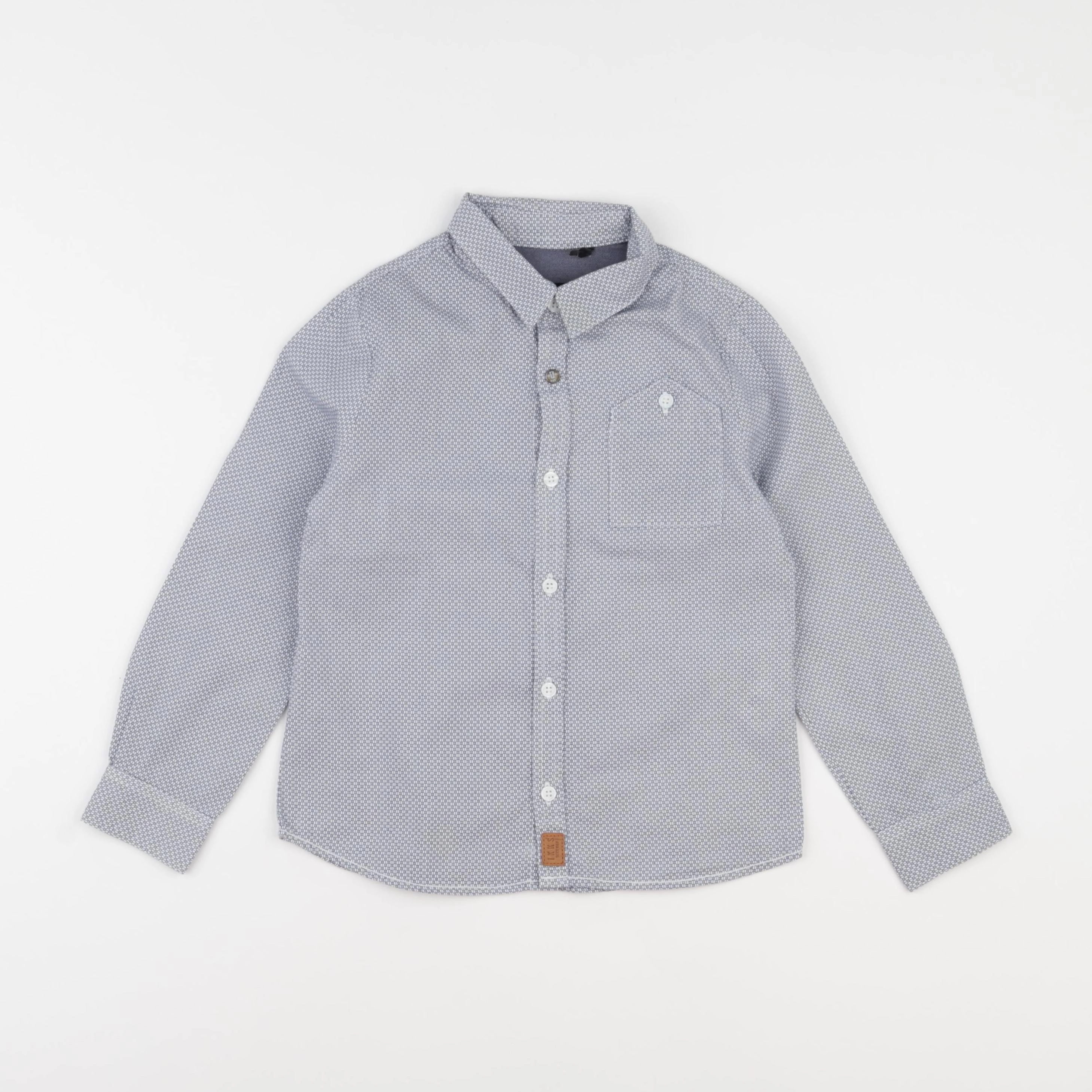 IKKS - chemise bleu - 5 ans