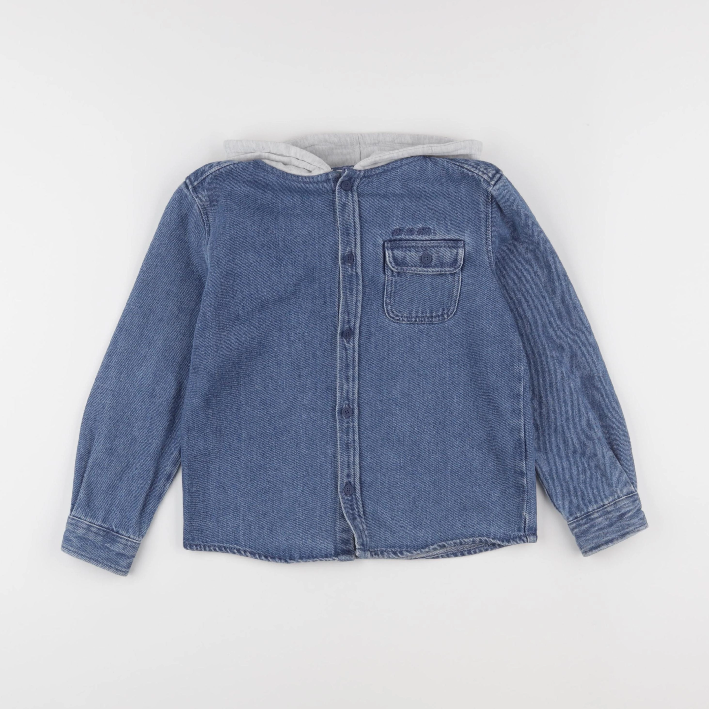Tape à l'oeil - sur-chemise bleu - 5 ans