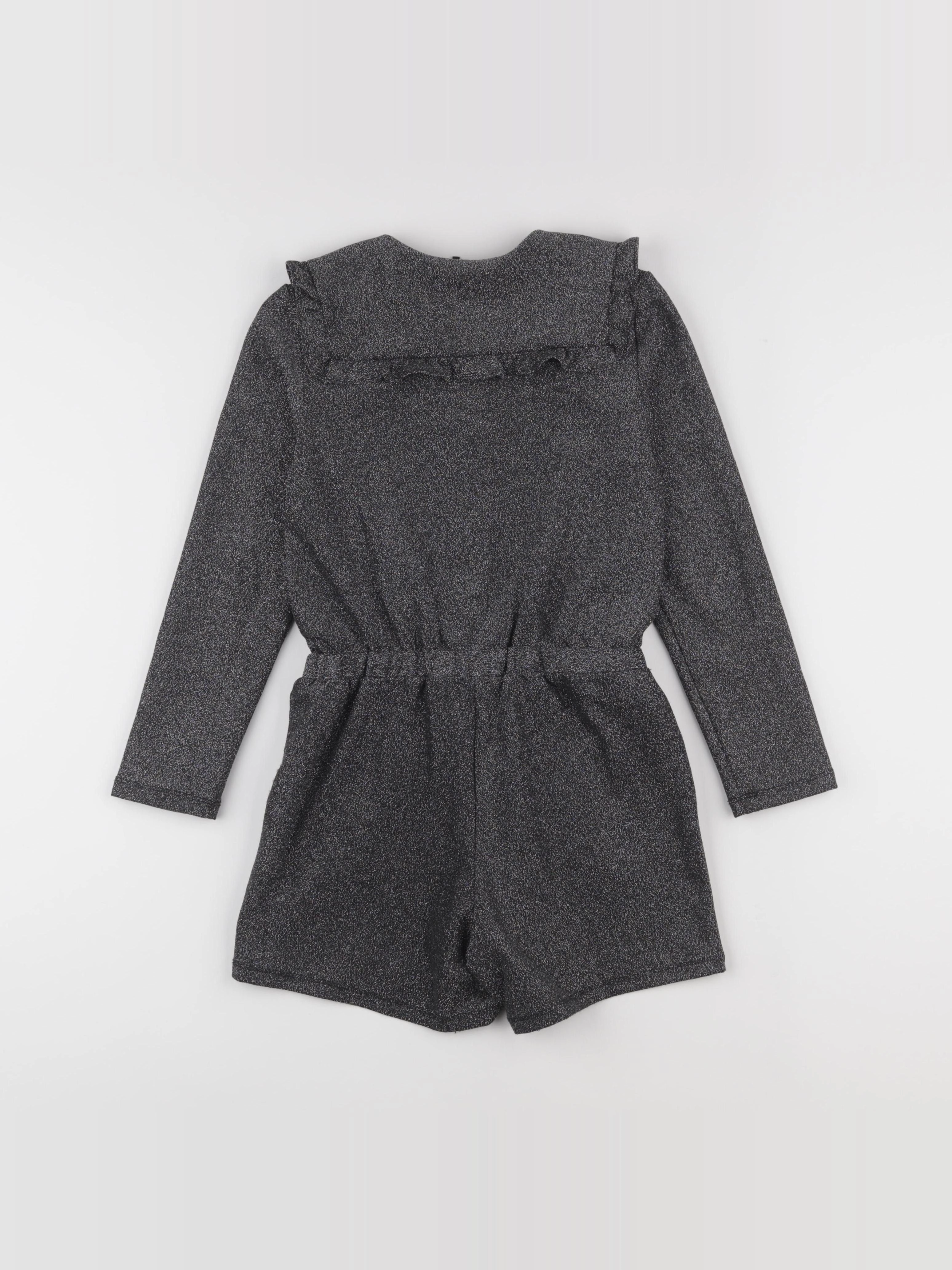 IKKS - robe gris, argent - 8 ans