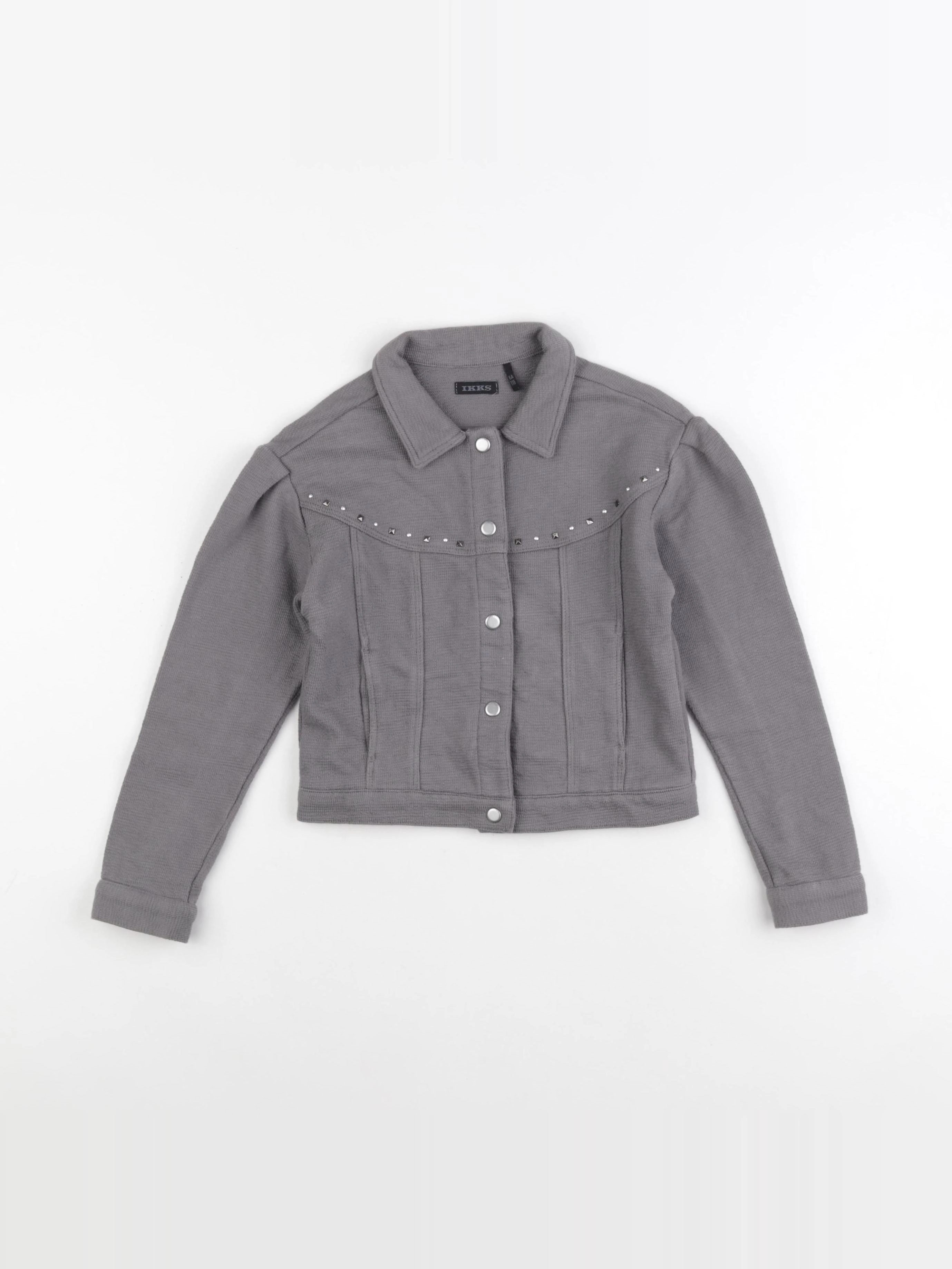 IKKS - veste gris - 6 ans