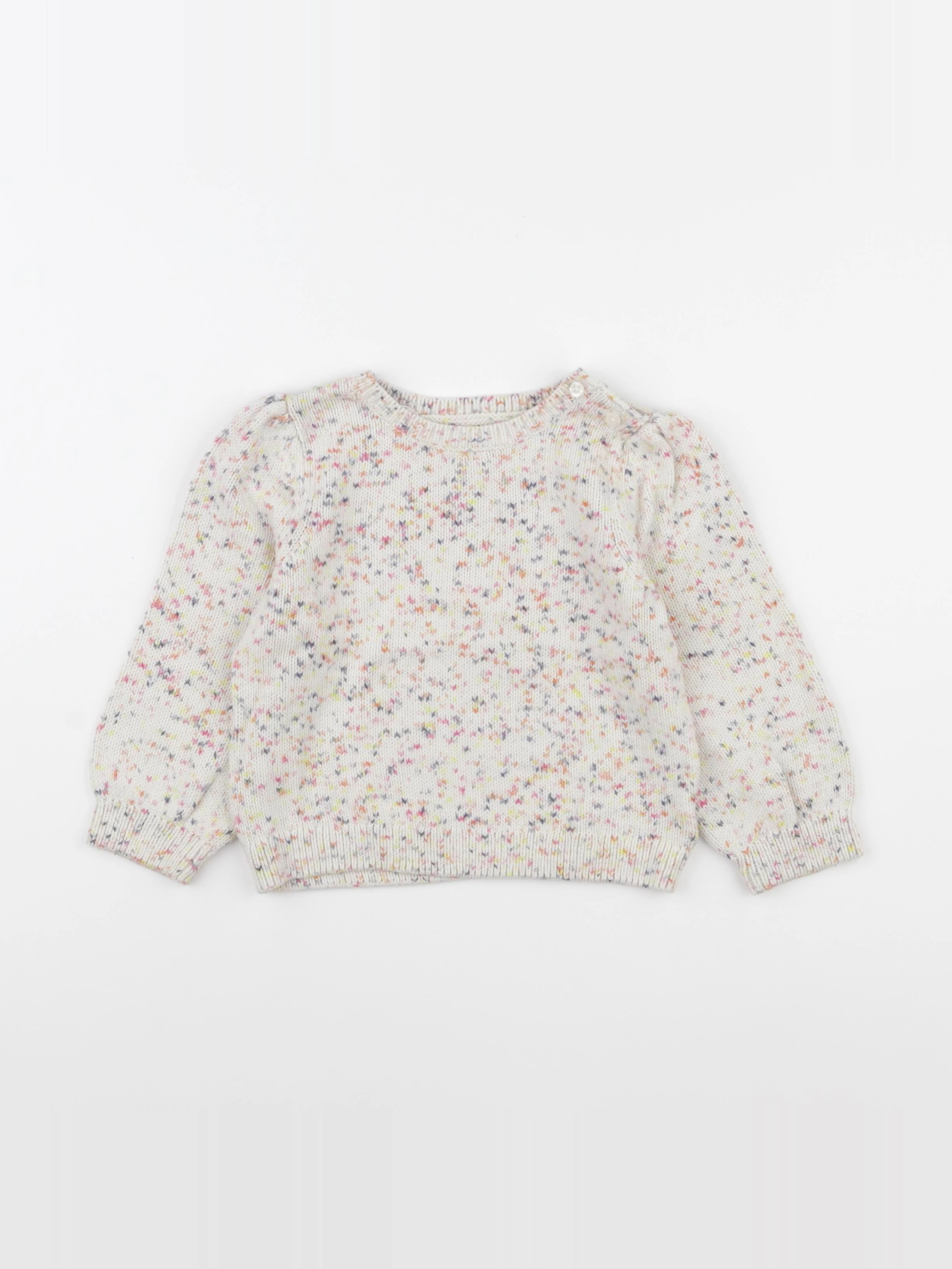 GAP - pull beige - 18/24 mois