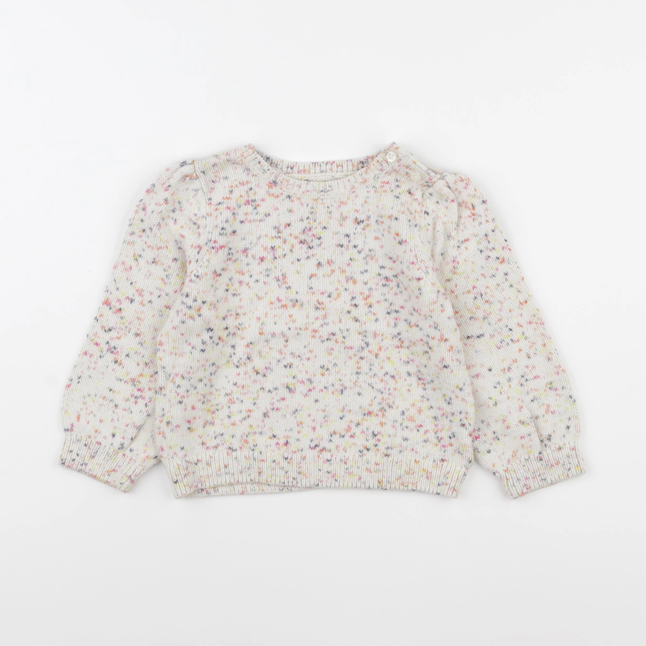 GAP - pull beige - 18/24 mois