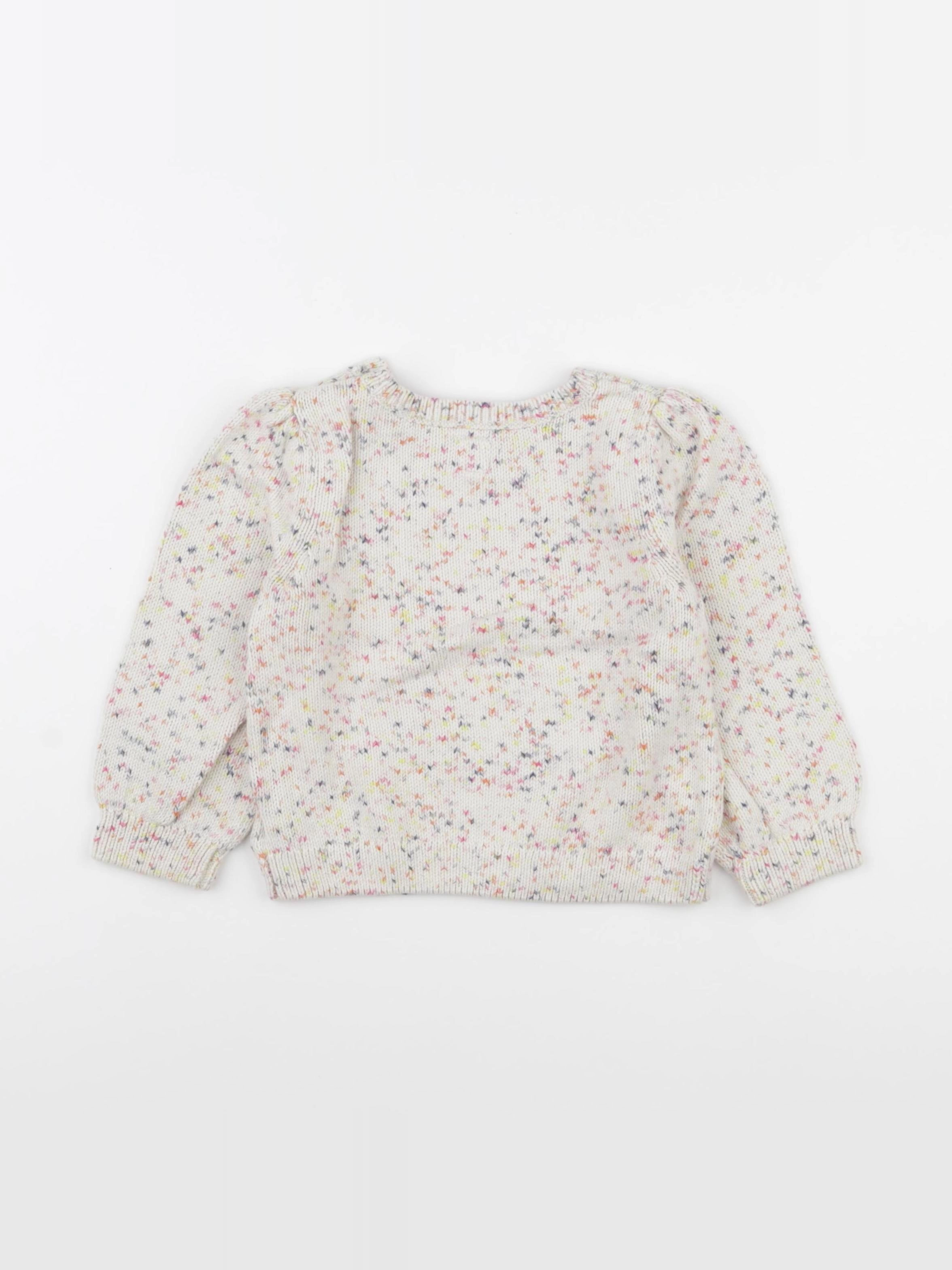 GAP - pull beige - 18/24 mois