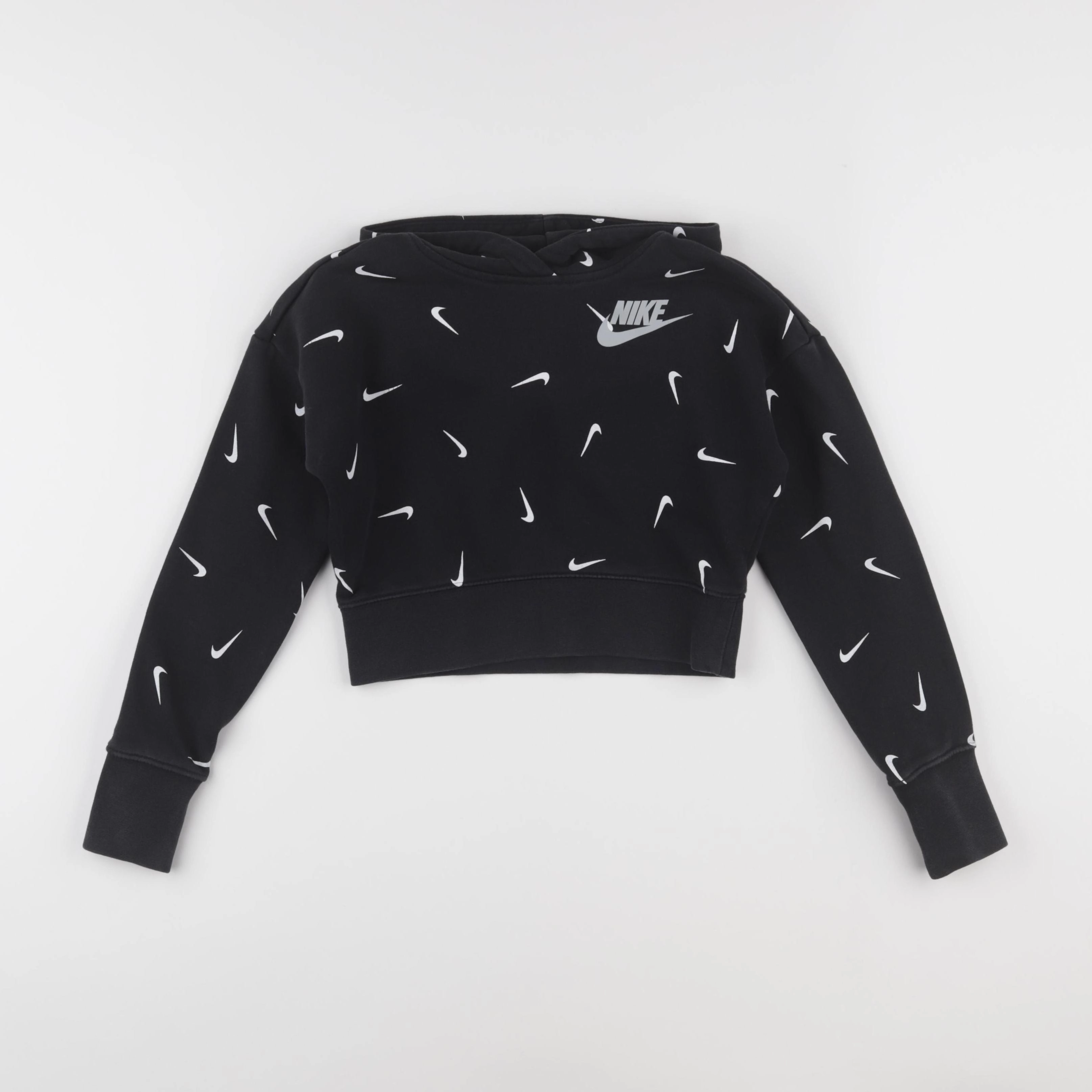 Nike - sweat noir - 8/9 ans