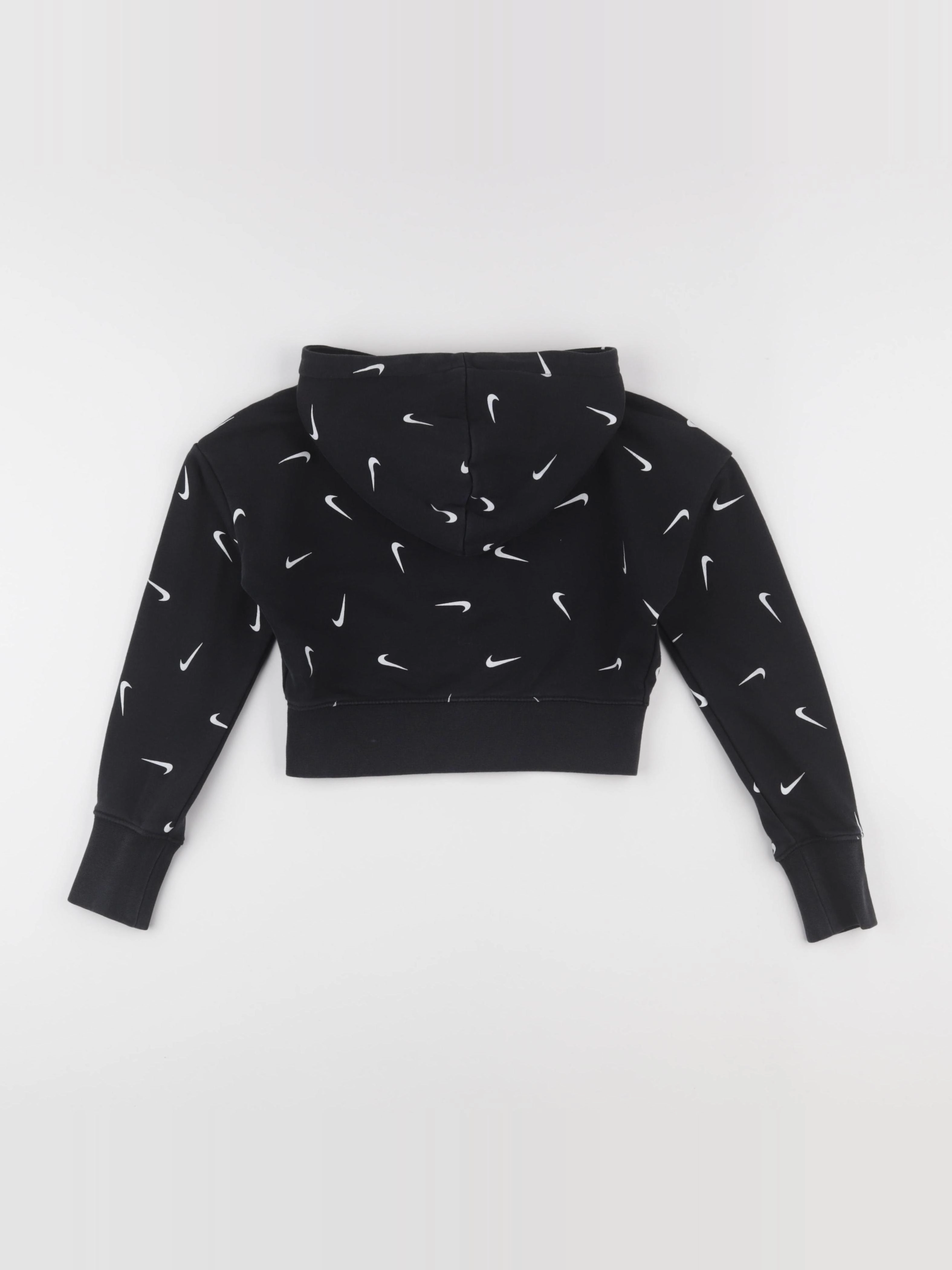 Nike - sweat noir - 8/9 ans
