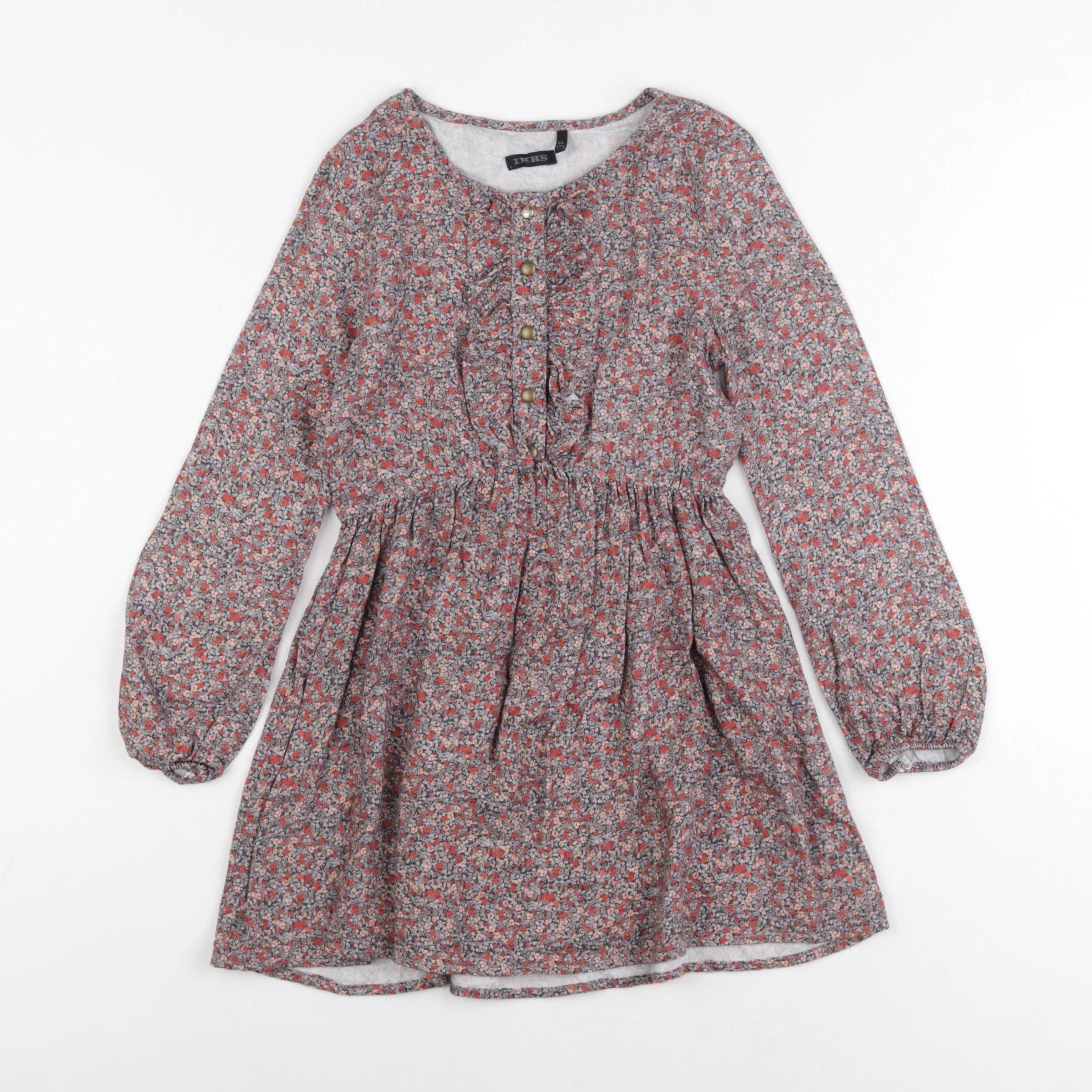 IKKS - robe rouge - 6 ans