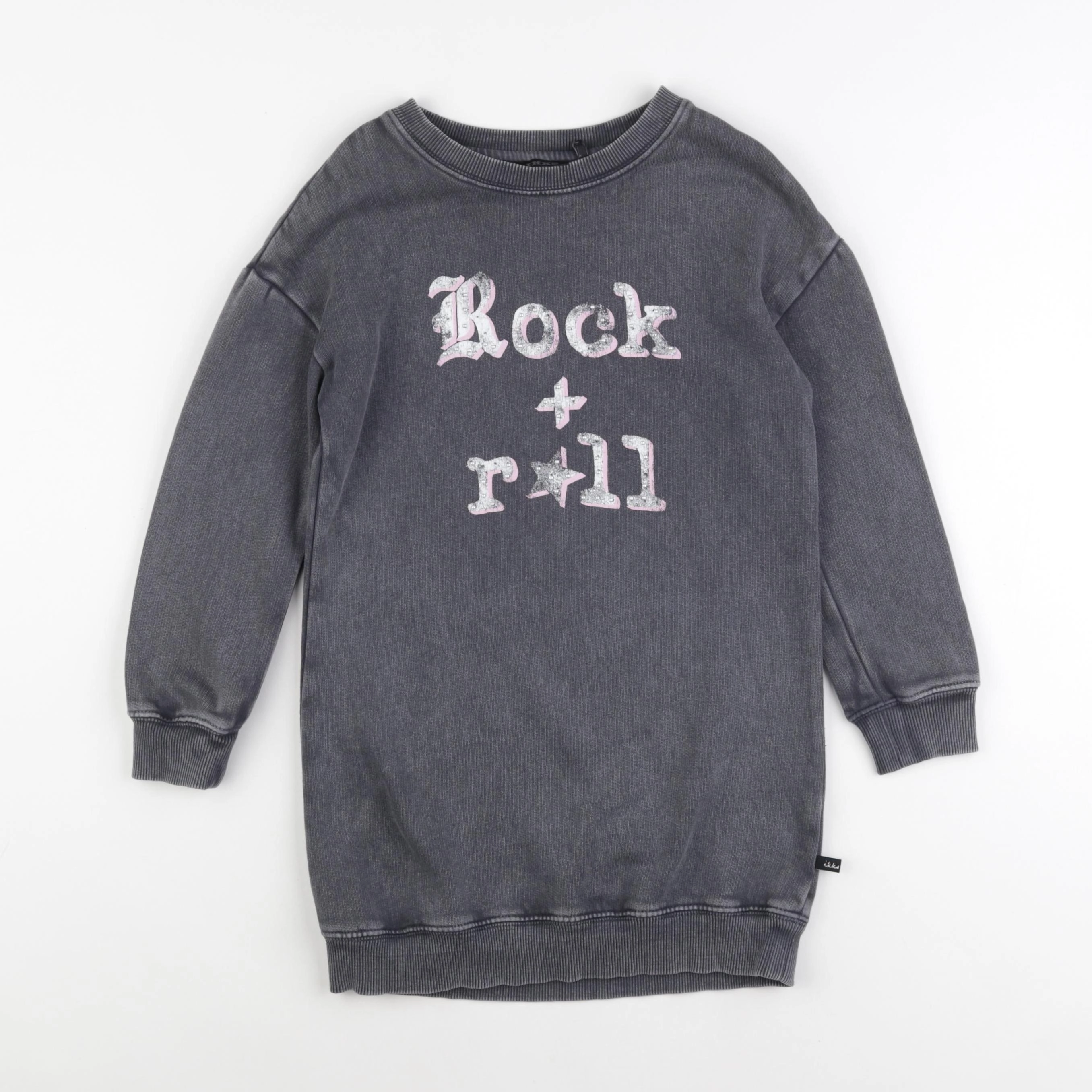 IKKS - robe gris - 6 ans