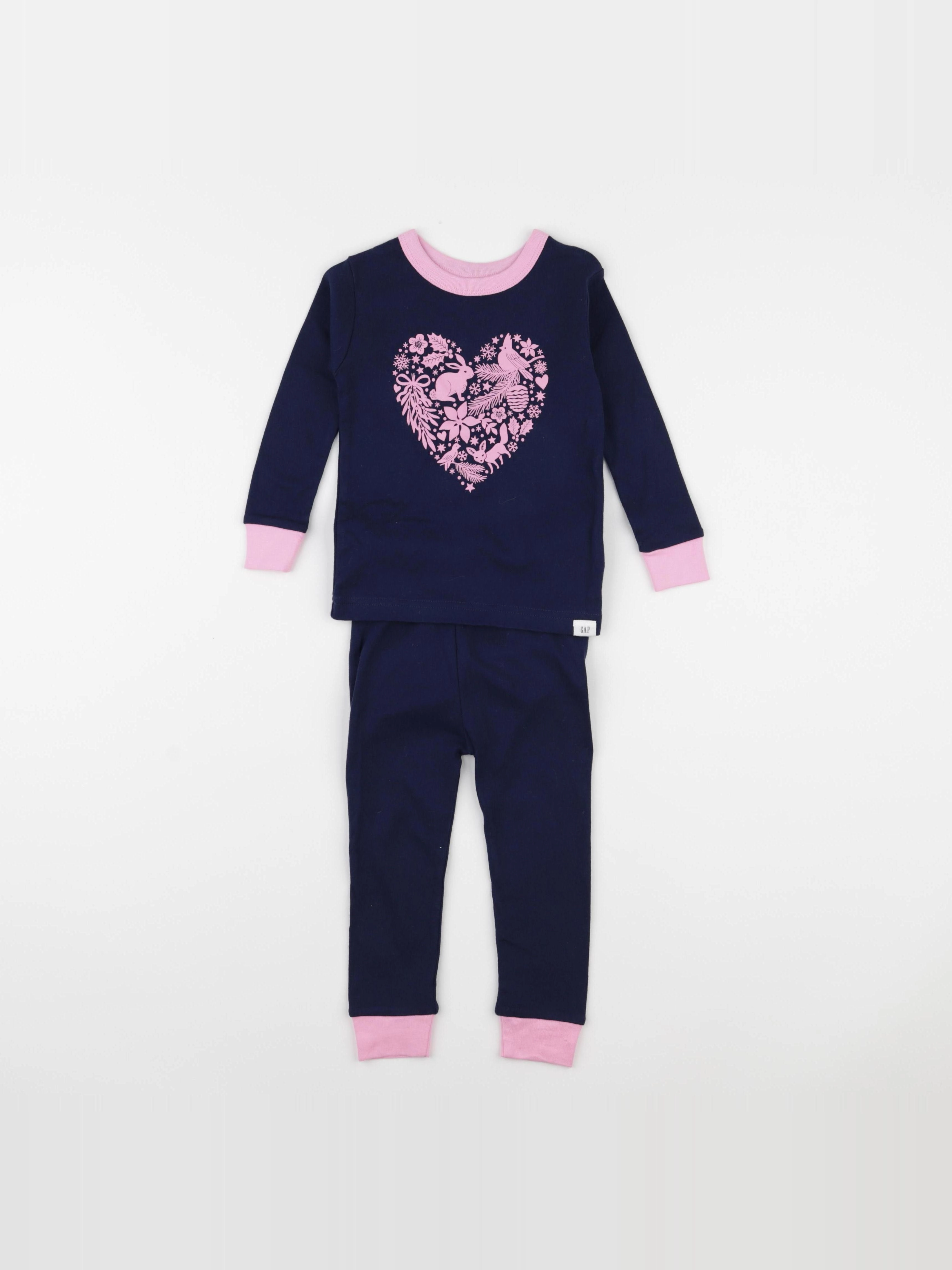GAP - pyjama coton bleu - 18/24 mois