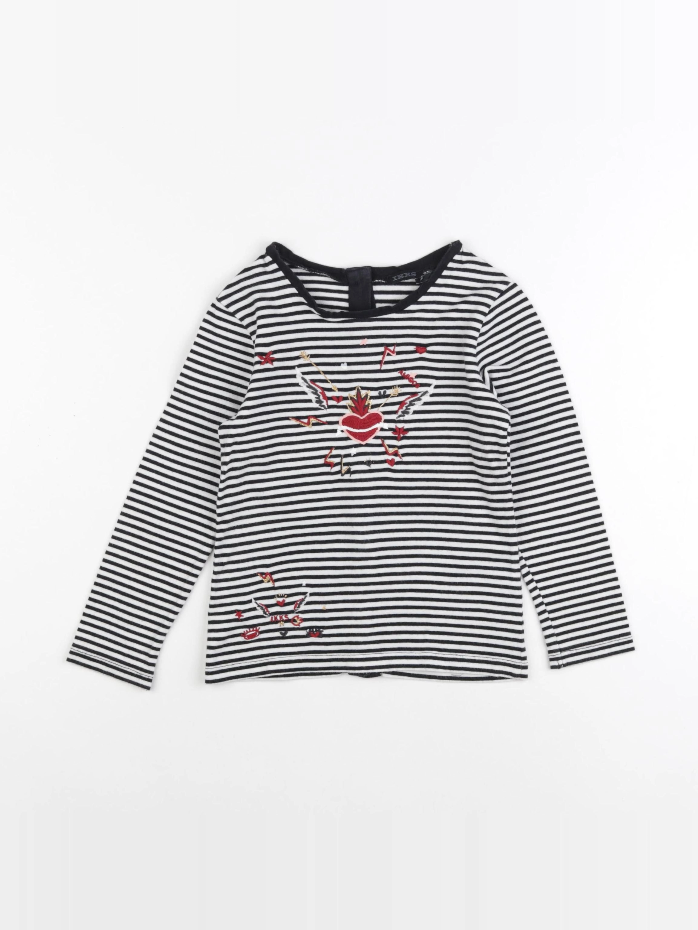 IKKS - tee-shirt bleu - 3 ans