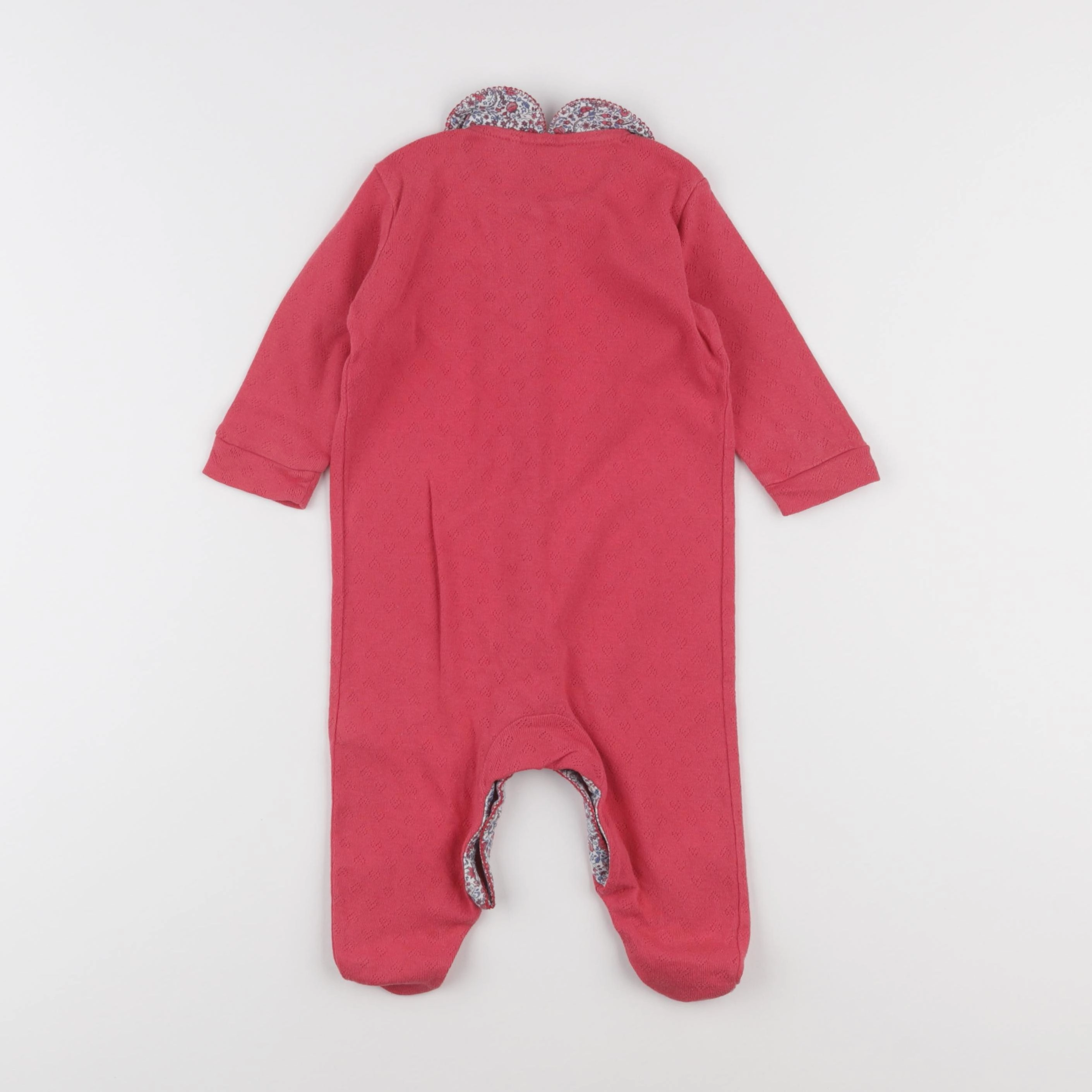 Next - pyjama coton rose - 6/9 mois