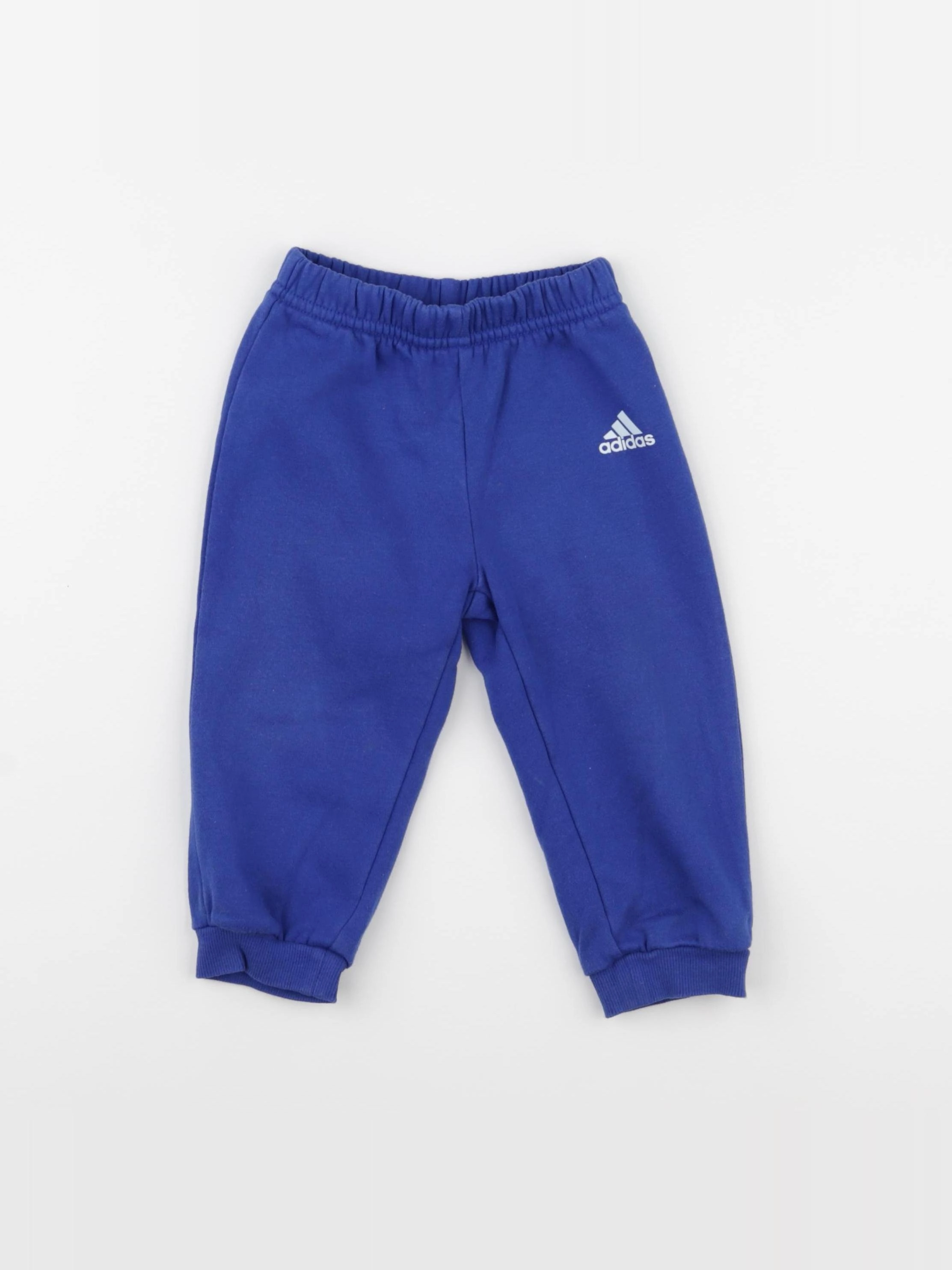 Adidas - jogging bleu - 9/12 mois