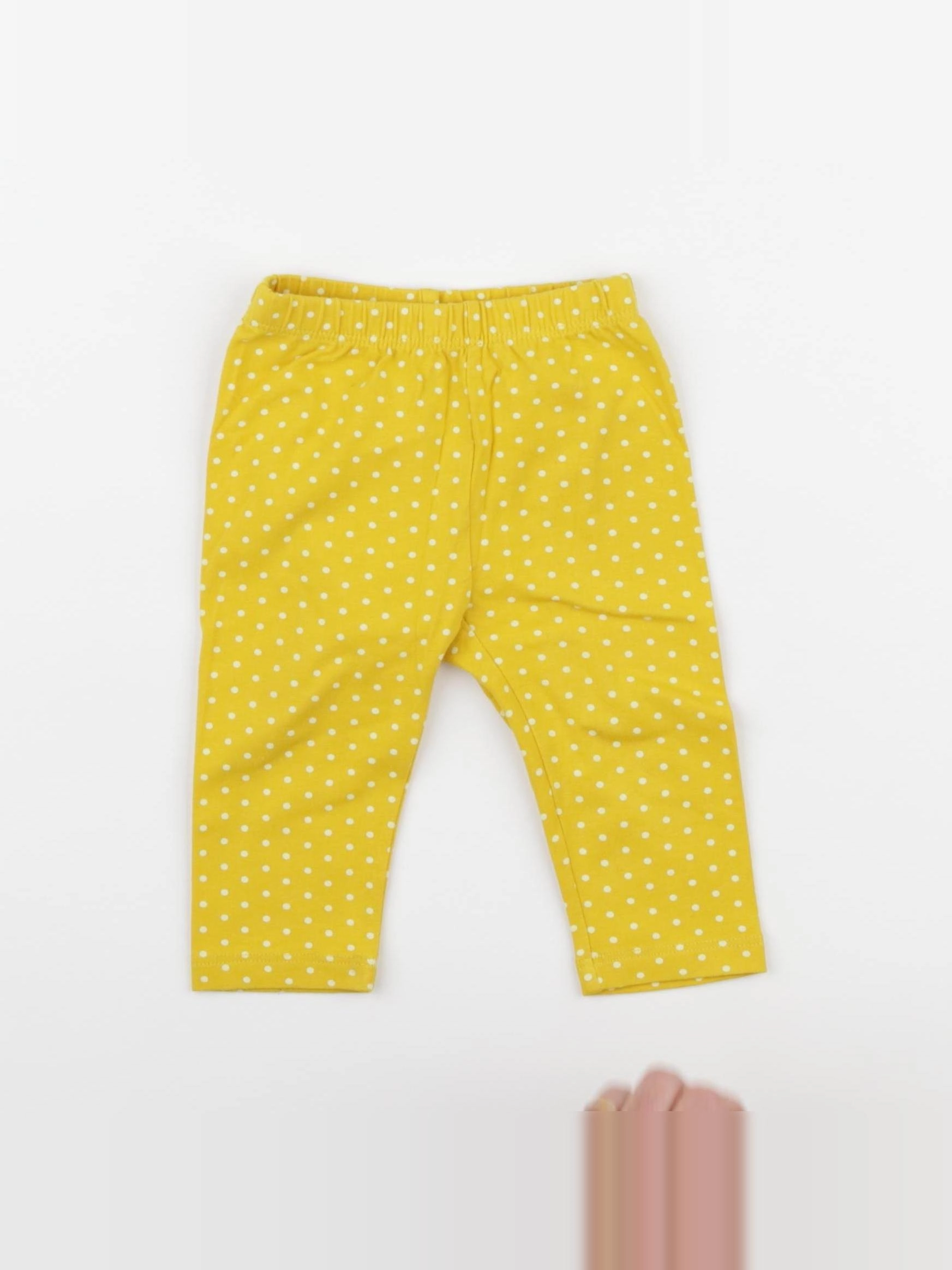 GAP - legging jaune - 3/6 mois