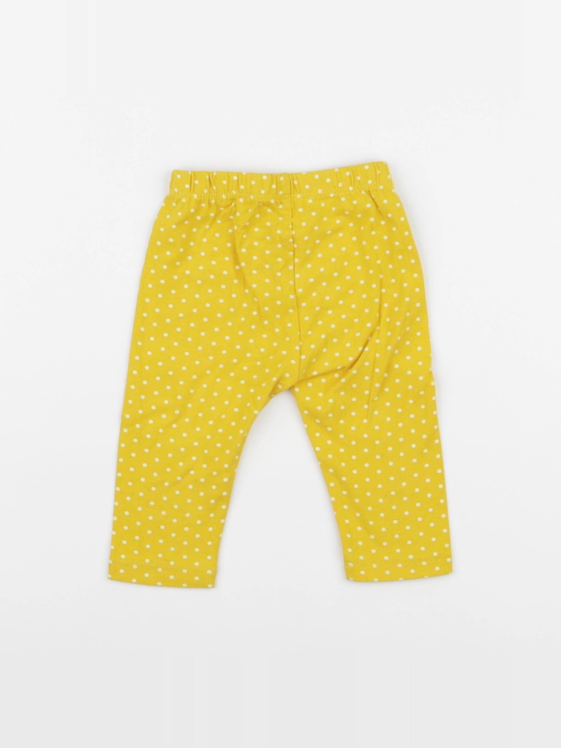 GAP - legging jaune - 3/6 mois