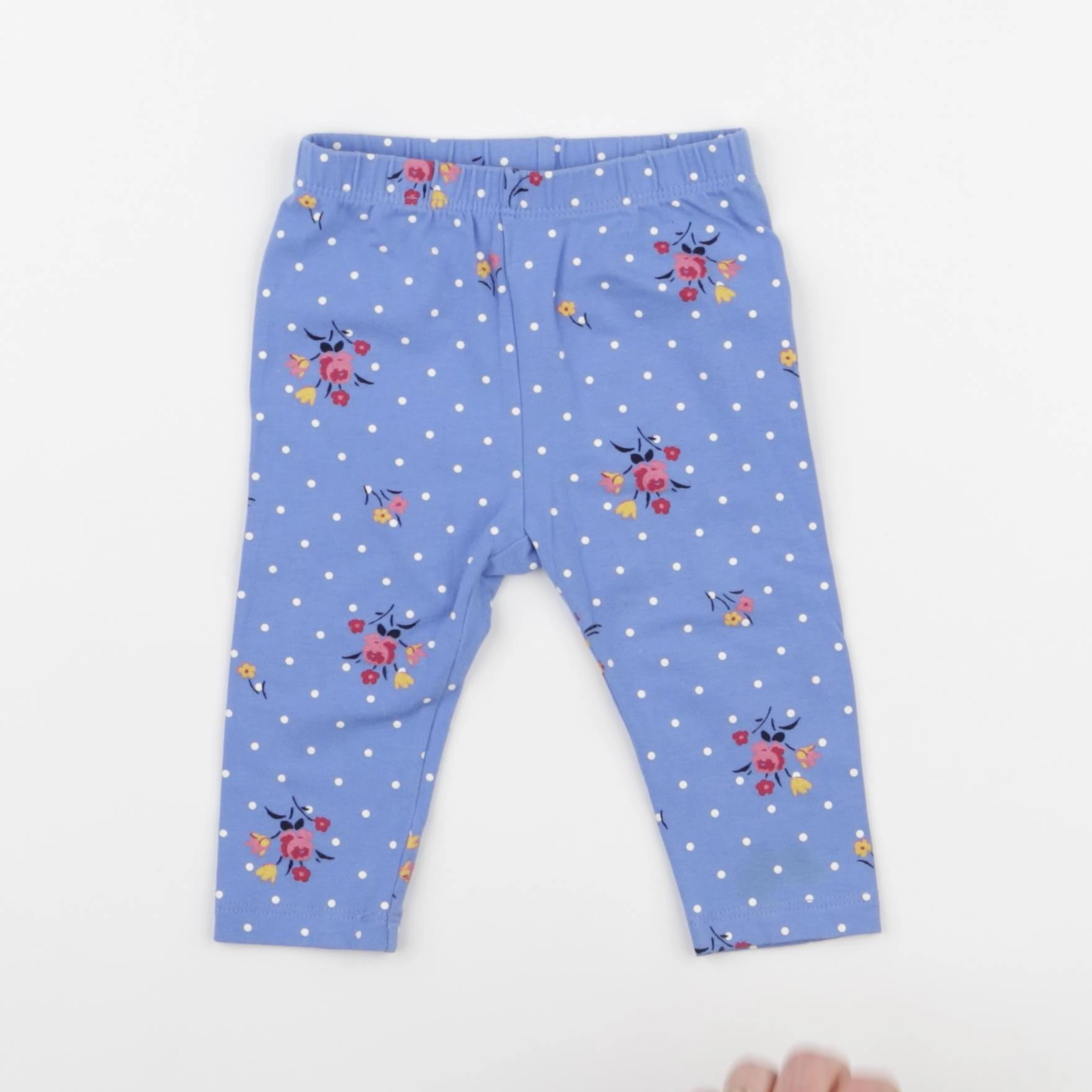 GAP - legging bleu - 3/6 mois
