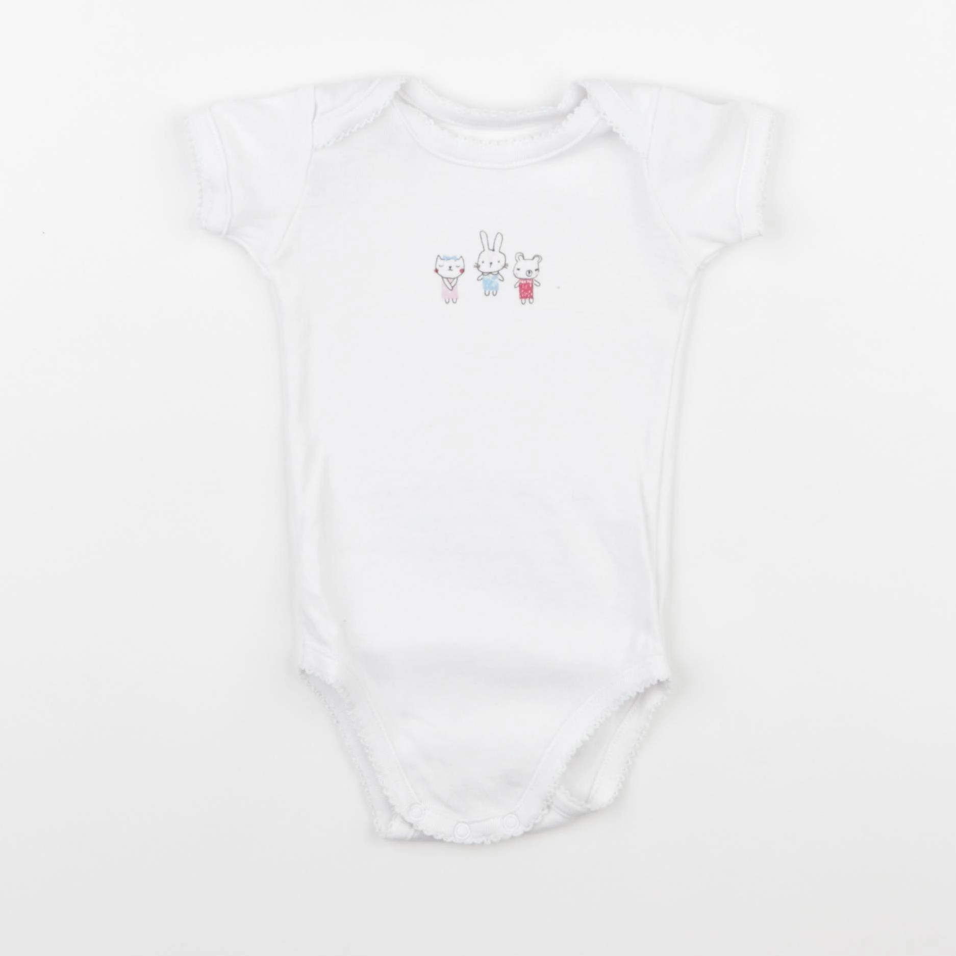 Boutchou - body blanc - 6 mois