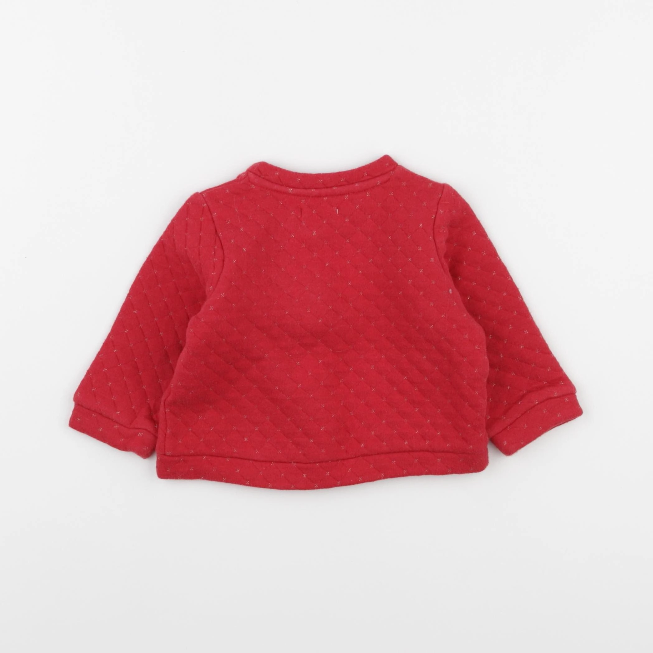 Boutchou - gilet rouge - 6 mois