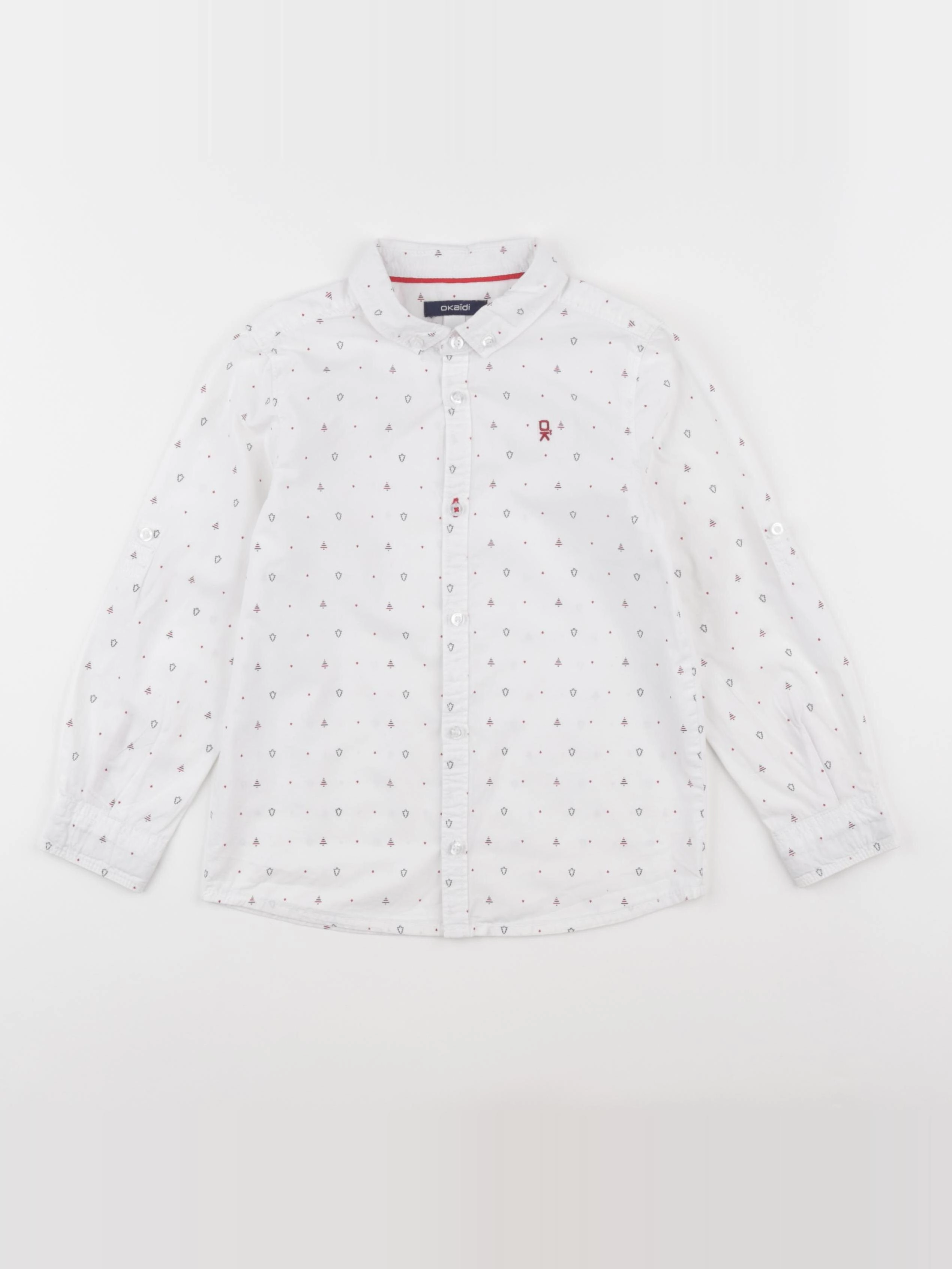 Okaidi - chemise blanc - 5 ans