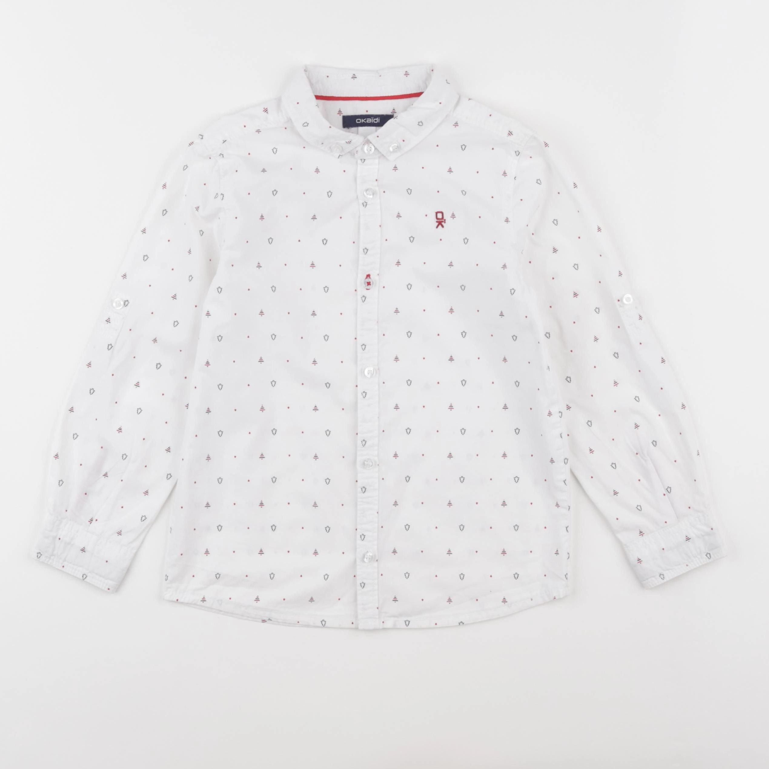 Okaidi - chemise blanc - 5 ans