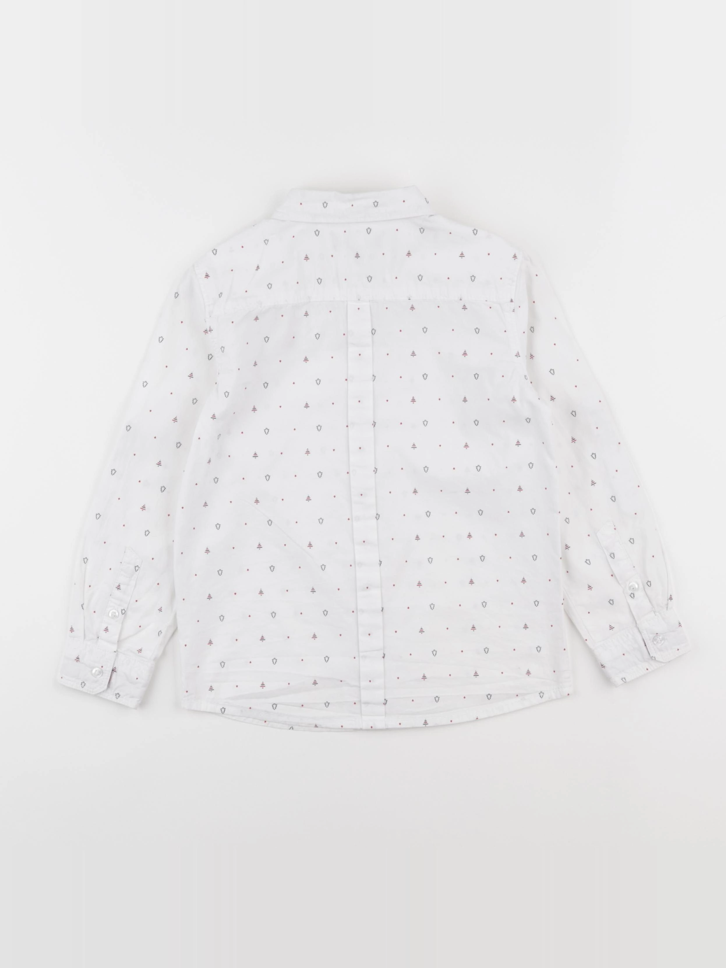 Okaidi - chemise blanc - 5 ans