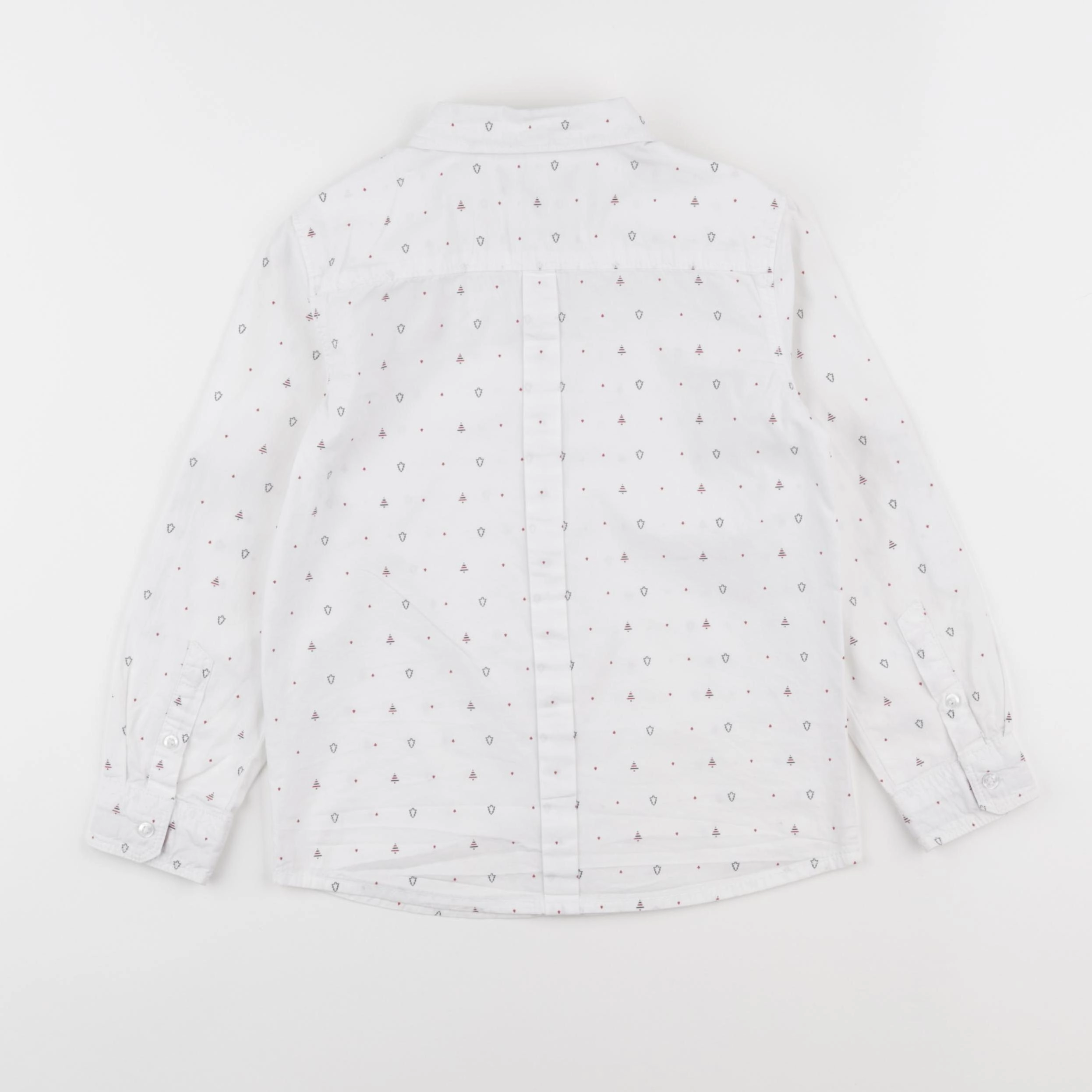 Okaidi - chemise blanc - 5 ans