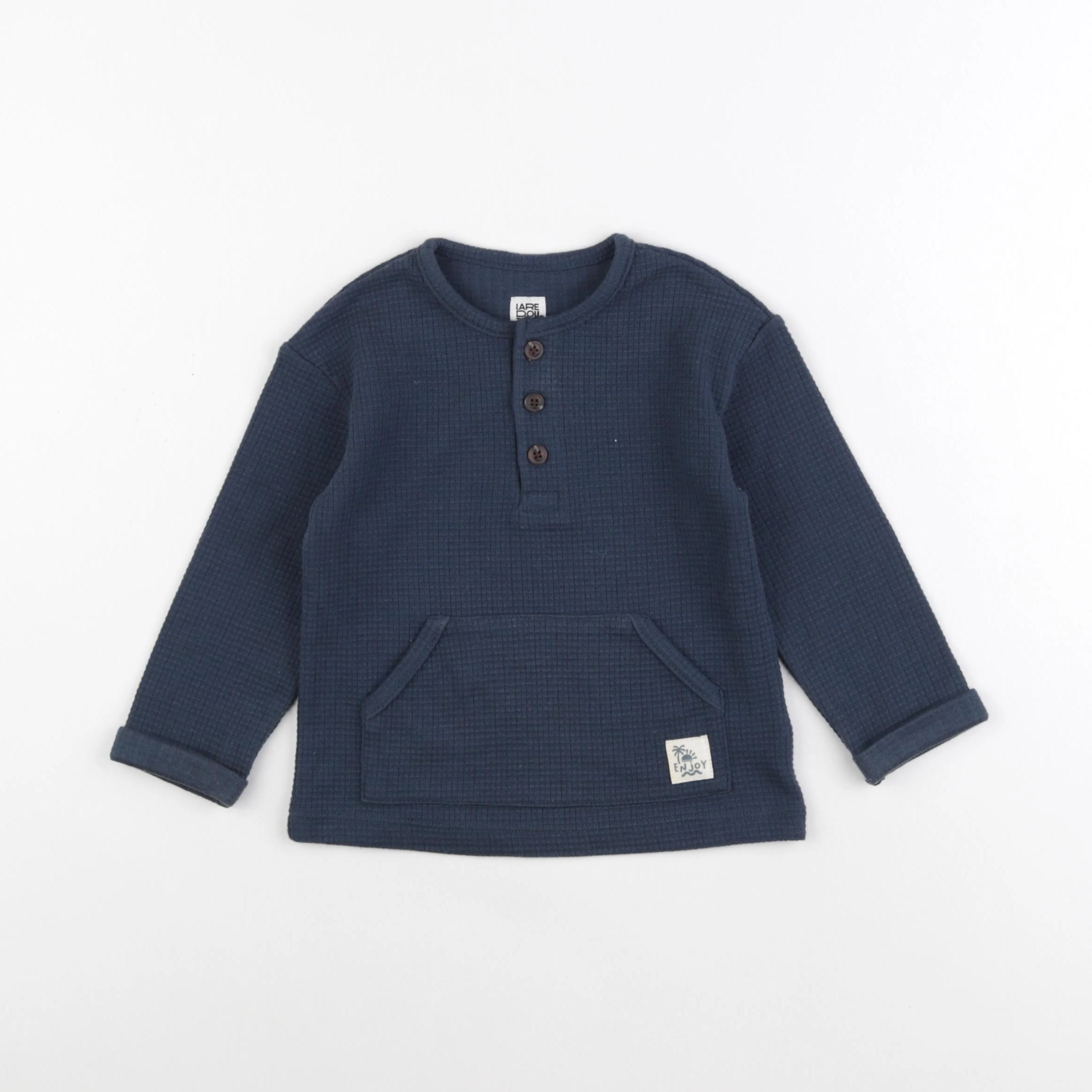 La Redoute - tee-shirt bleu - 2 ans